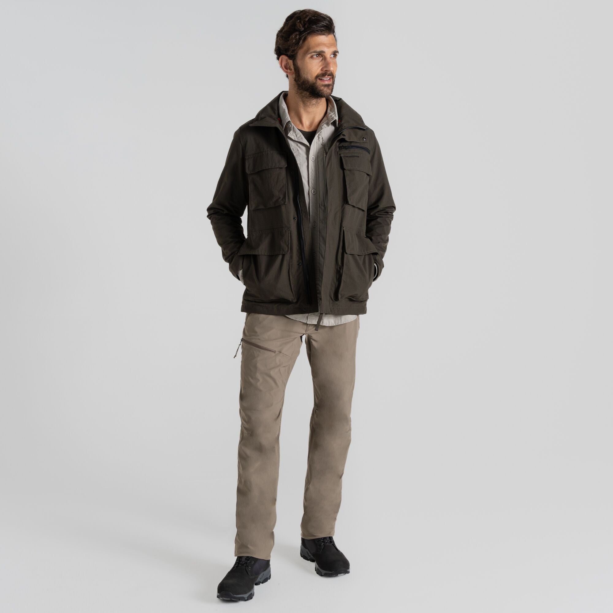 Men's Insect Shield® Adventure Jacket IV - Woodland Green