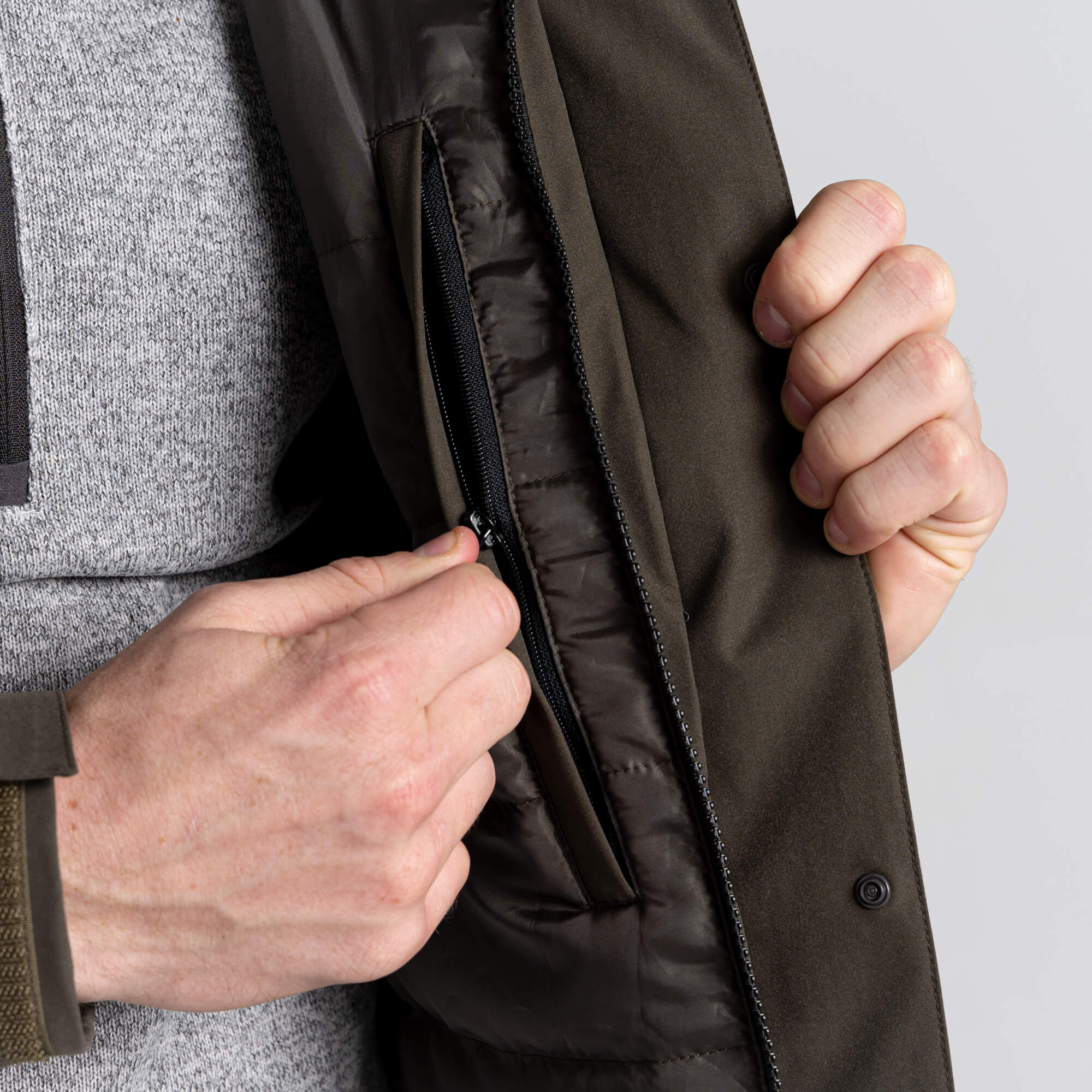 Men's Lorton Thermic Jacket - Woodland Green