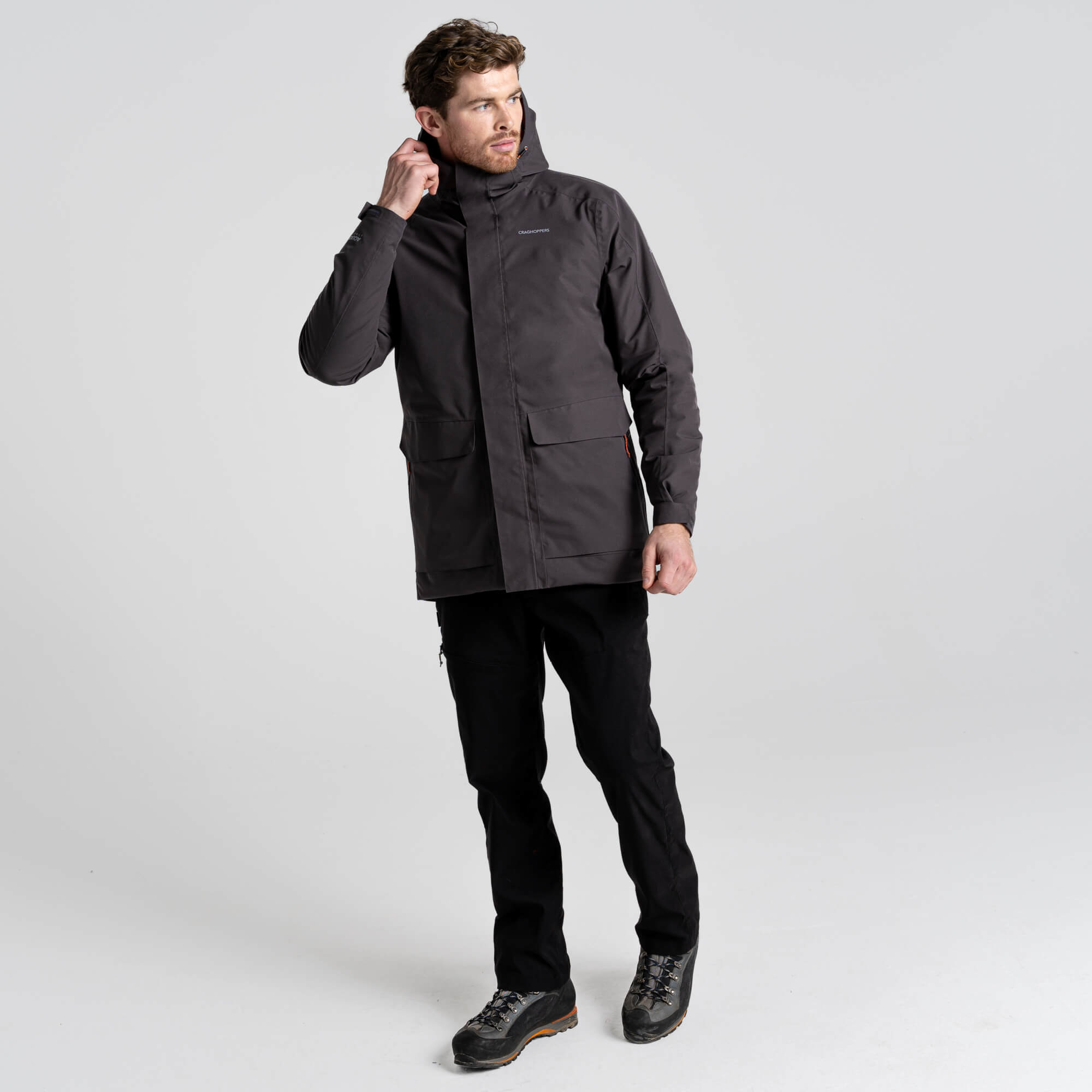 Men's Lorton Thermic Jacket - Coast Grey/Potters Clay