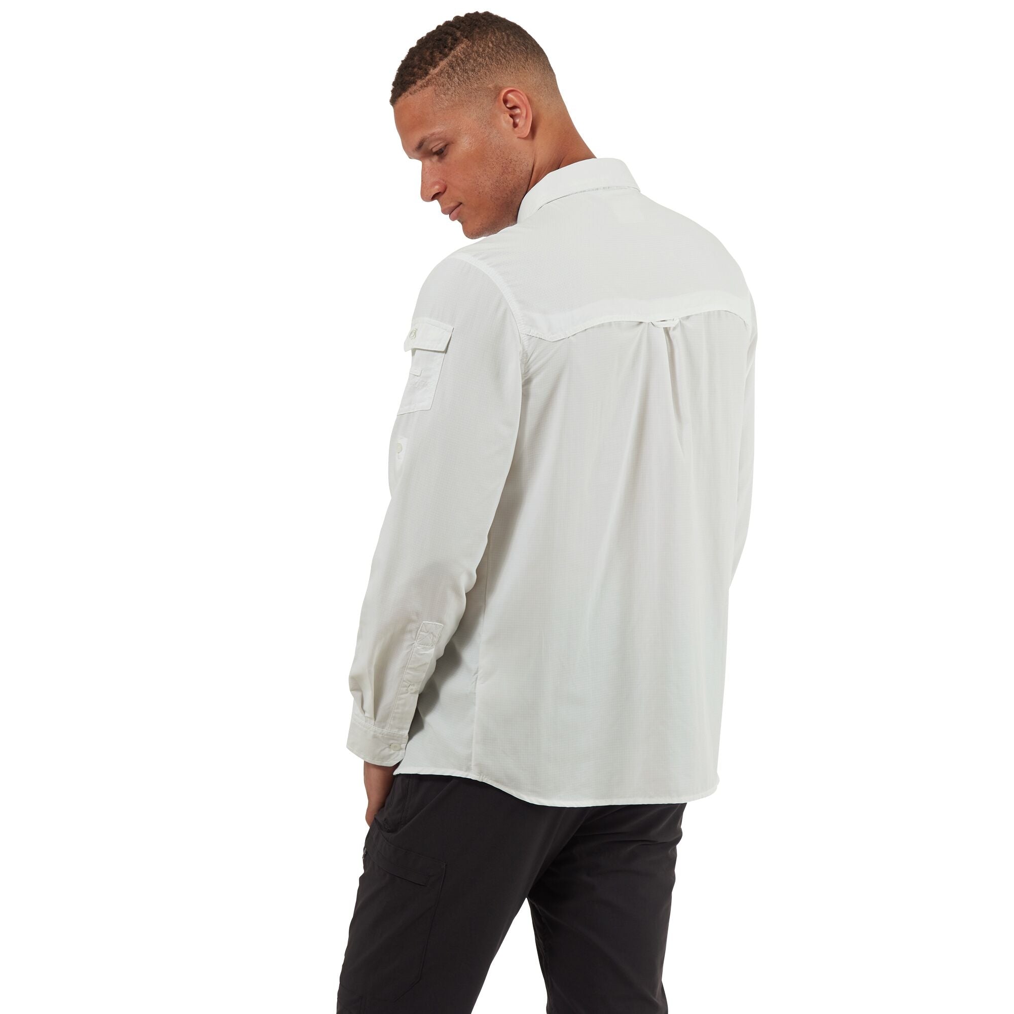 Men's Insect Shield® Adventure II Long Sleeved Shirt - Optic White