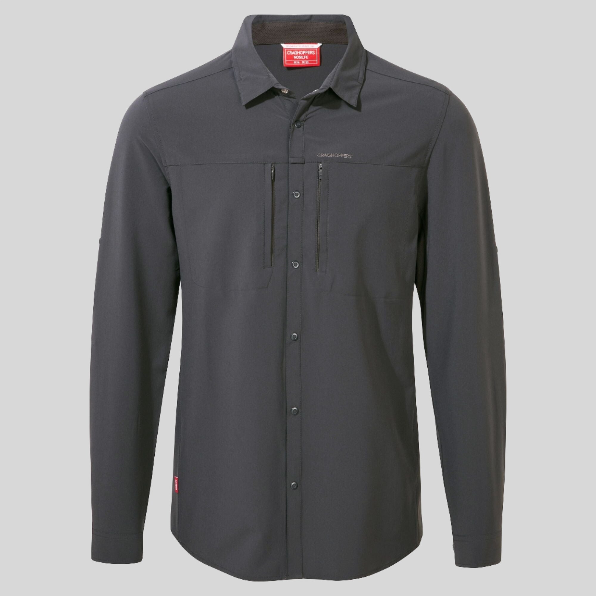 Men's Insect Shield® Pro IV Long Sleeved Shirt - Black Pepper