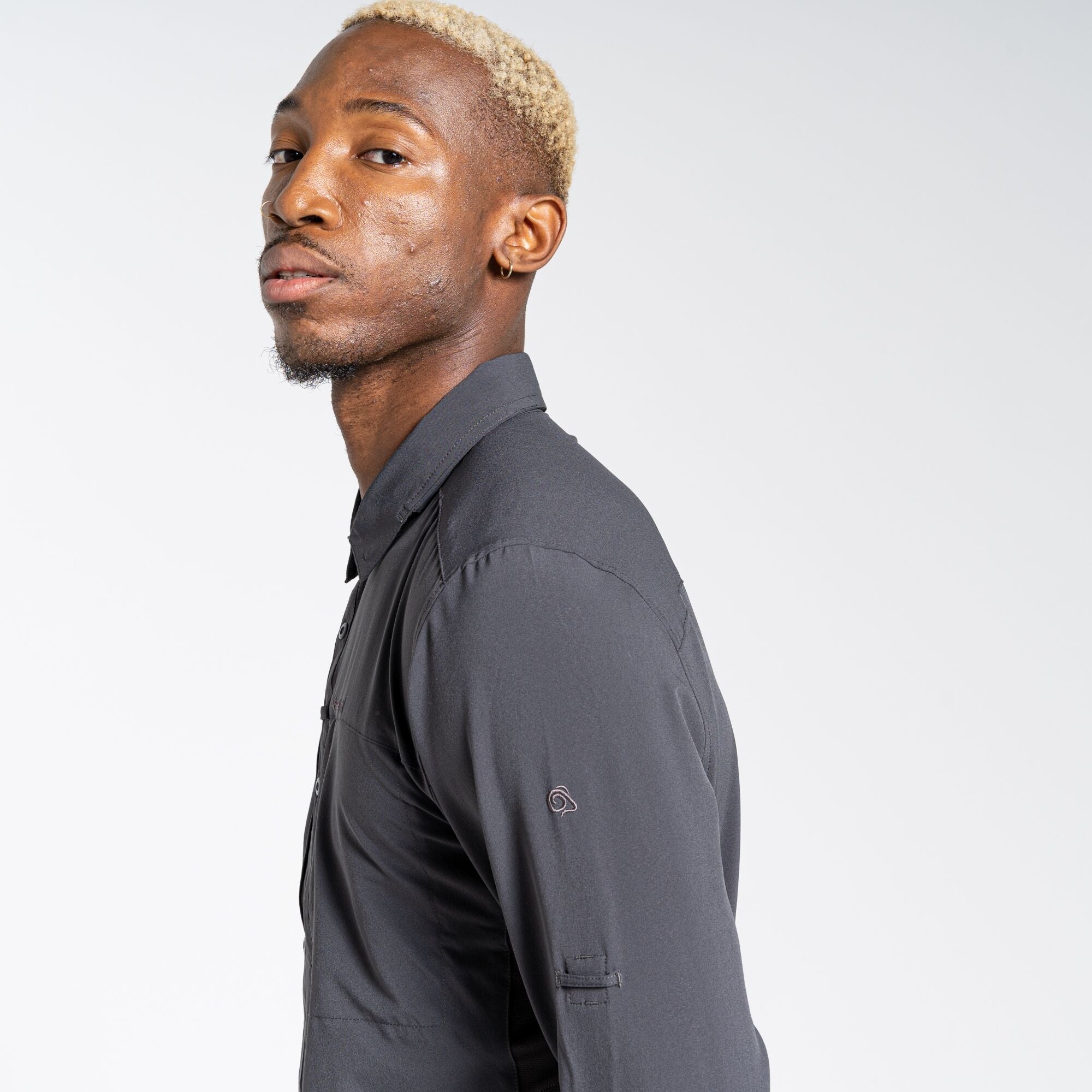 Men's Insect Shield® Pro IV Long Sleeved Shirt - Black Pepper