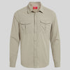 Men's Insect Shield® Eiger Long Sleeved Shirt - Parchment