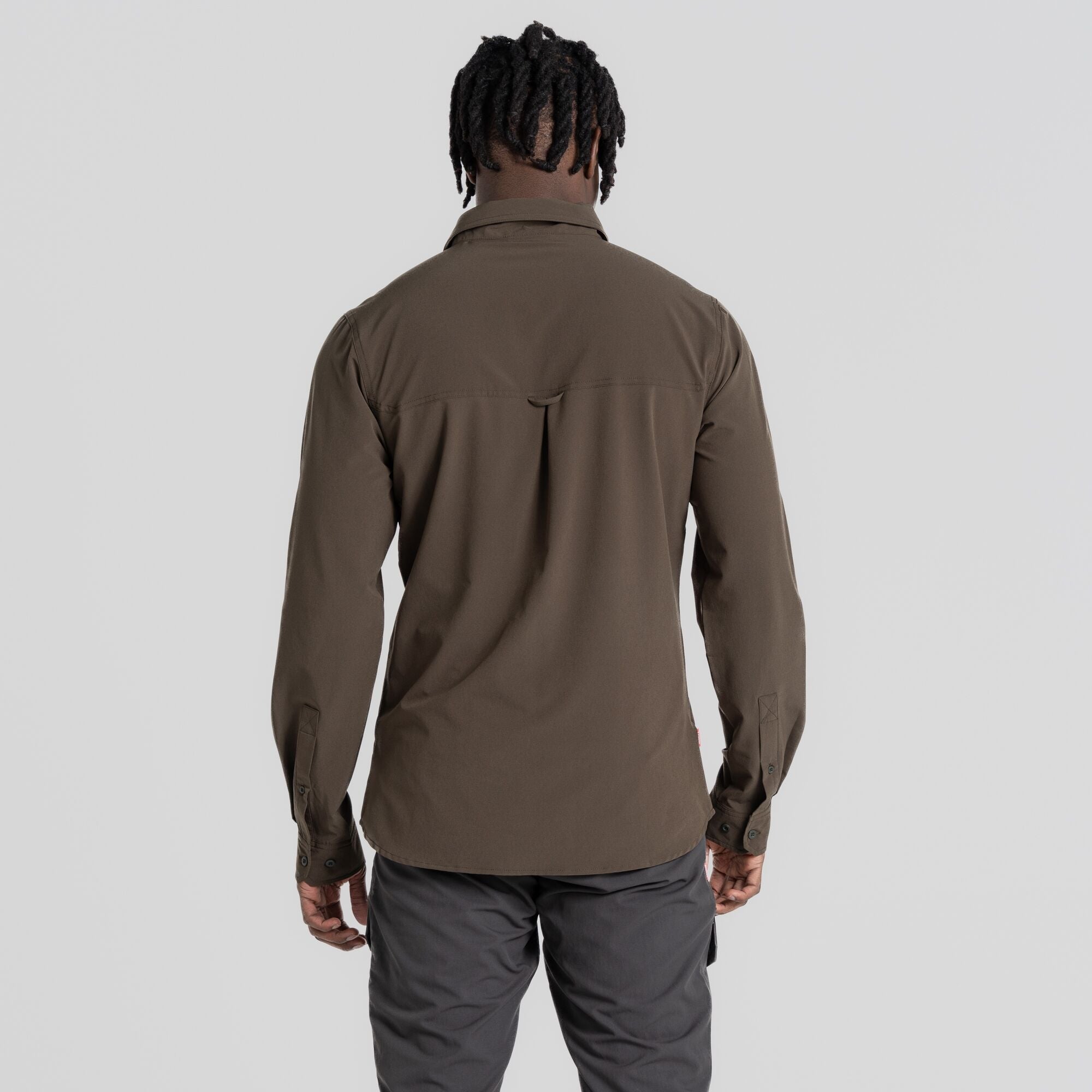Men's Insect Shield® Eiger Long Sleeved Shirt - Woodland Green