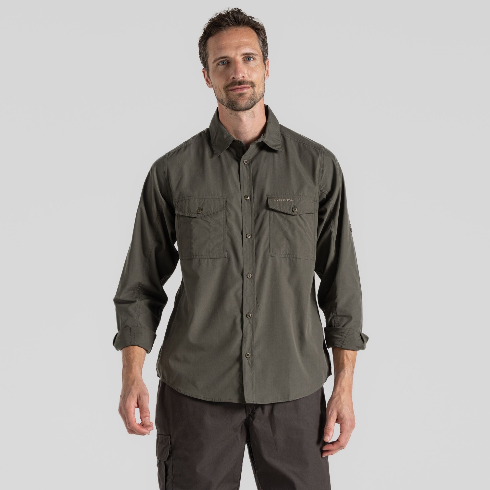 Men's Kiwi Long Sleeved Shirt - Cedar