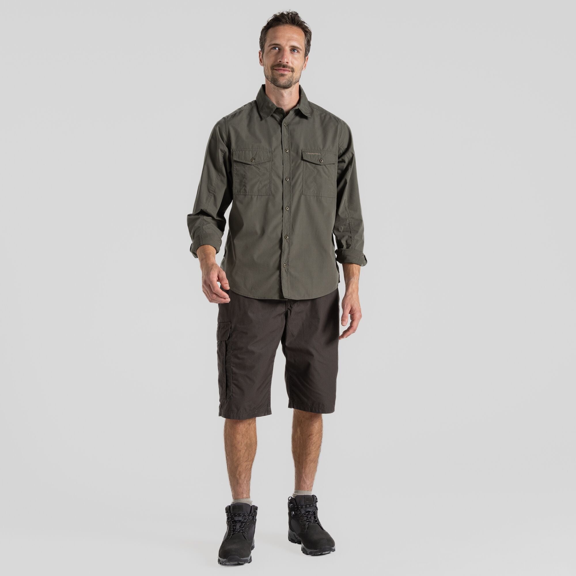 Men's Kiwi Long Sleeved Shirt - Cedar
