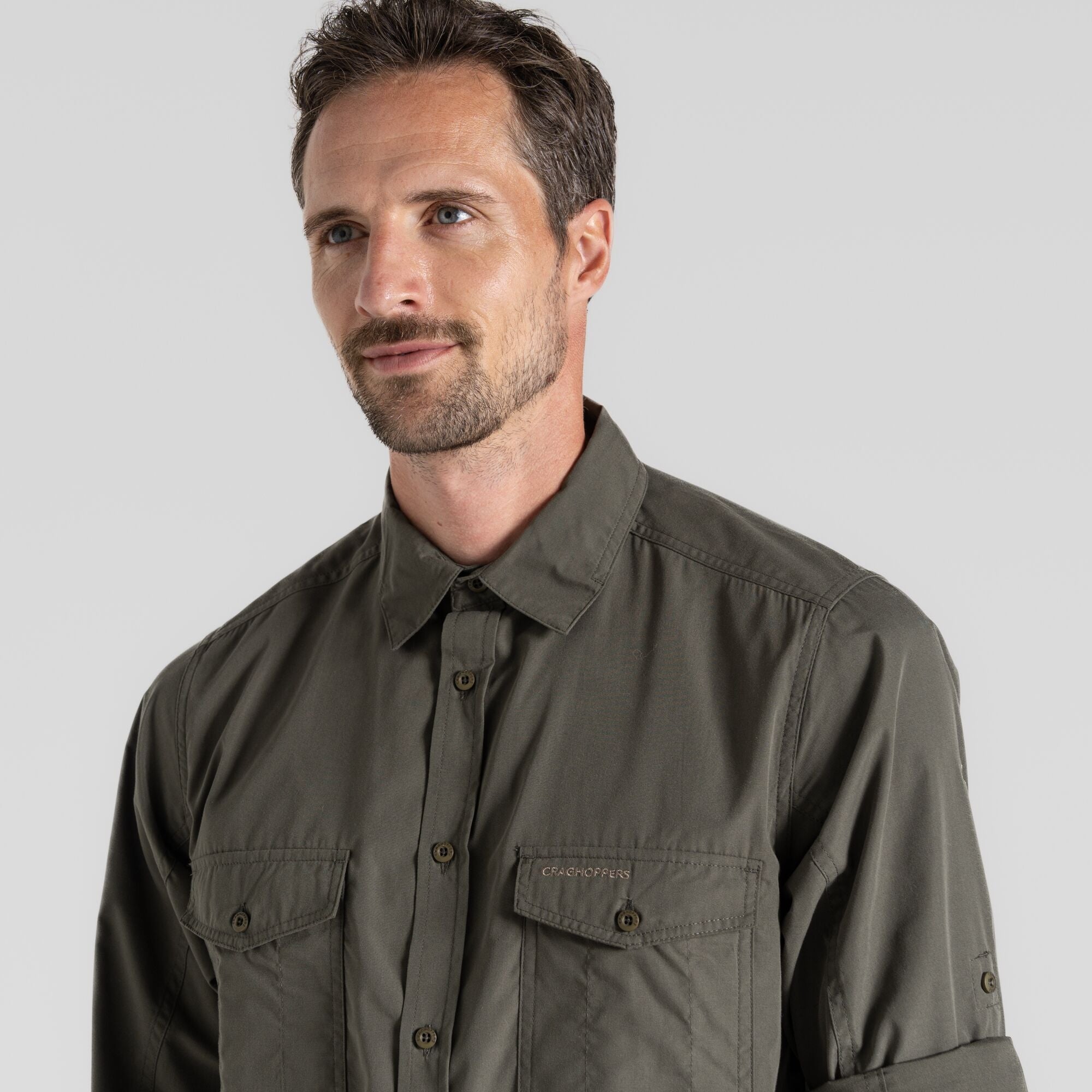Men's Kiwi Long Sleeved Shirt - Cedar