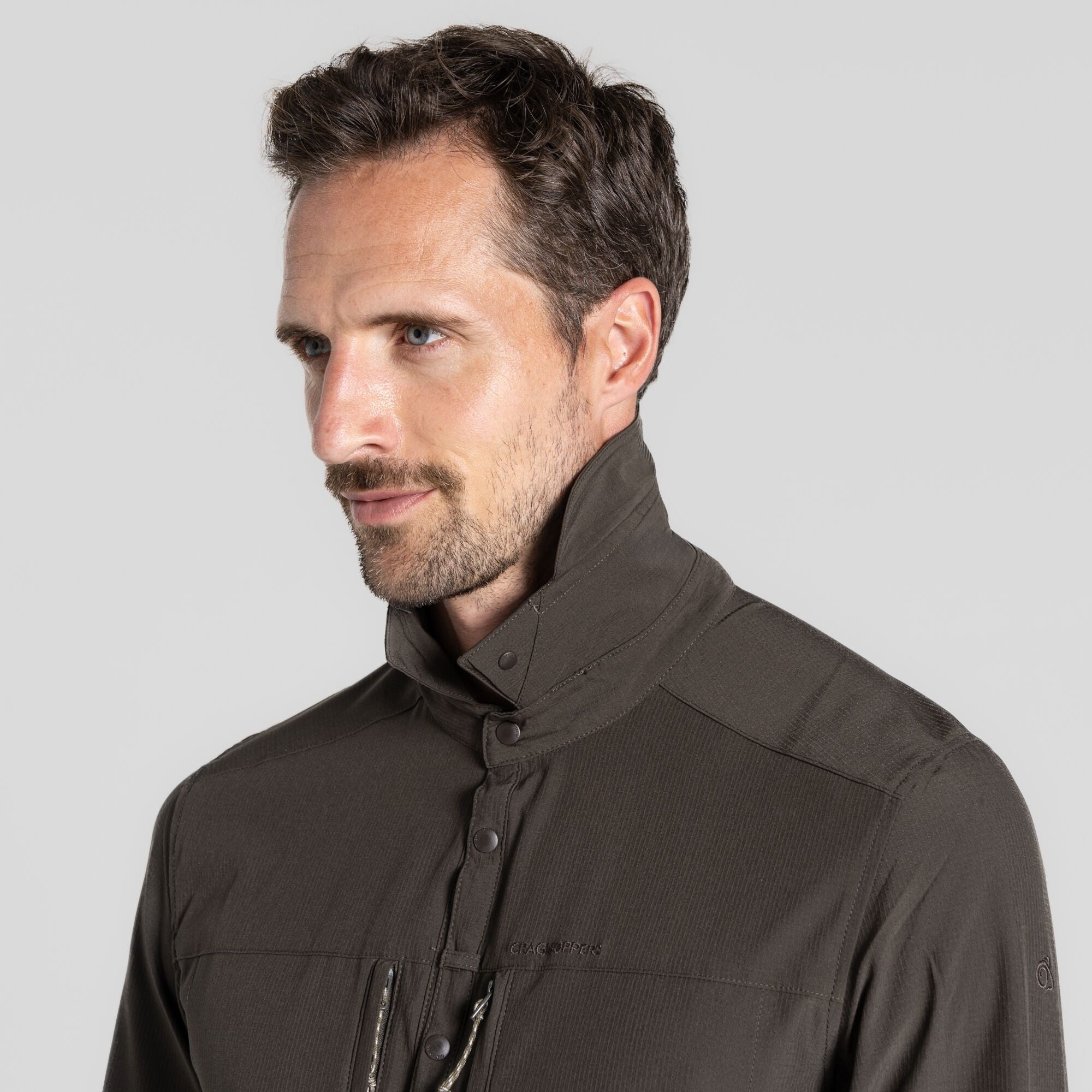 Men's Insect Shield® Pro V Long Sleeved Shirt - Woodland Green