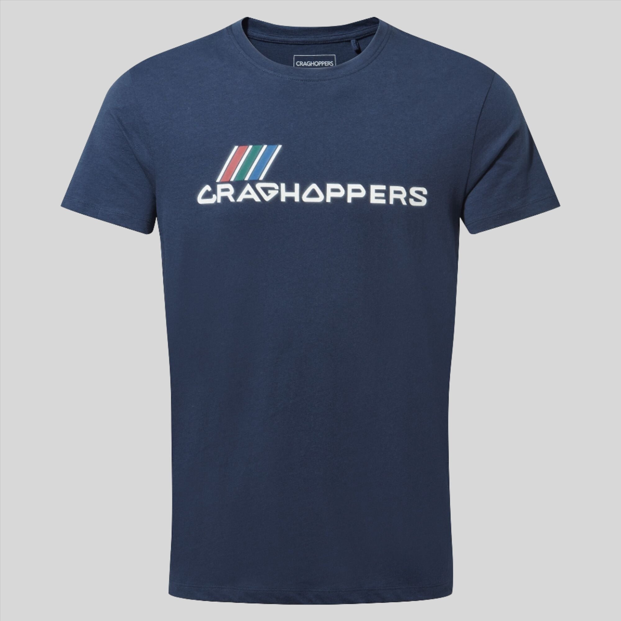 Men's Mightie Short Sleeved T-Shirt - Blue Navy Brand Carrier