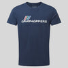 Men's Mightie Short Sleeved T-Shirt - Blue Navy Brand Carrier