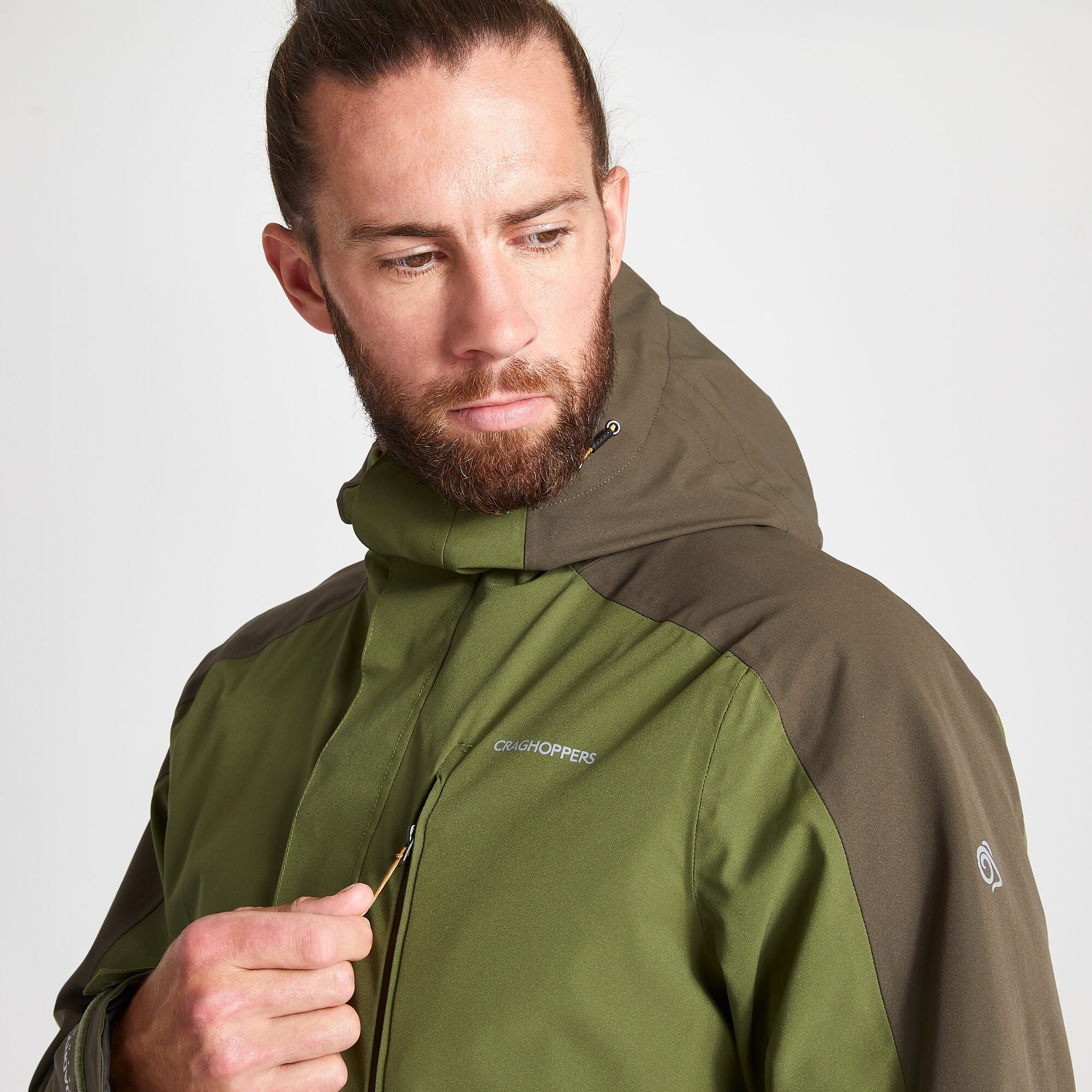 Men's Lorton Waterproof Jacket - Bottle Green
