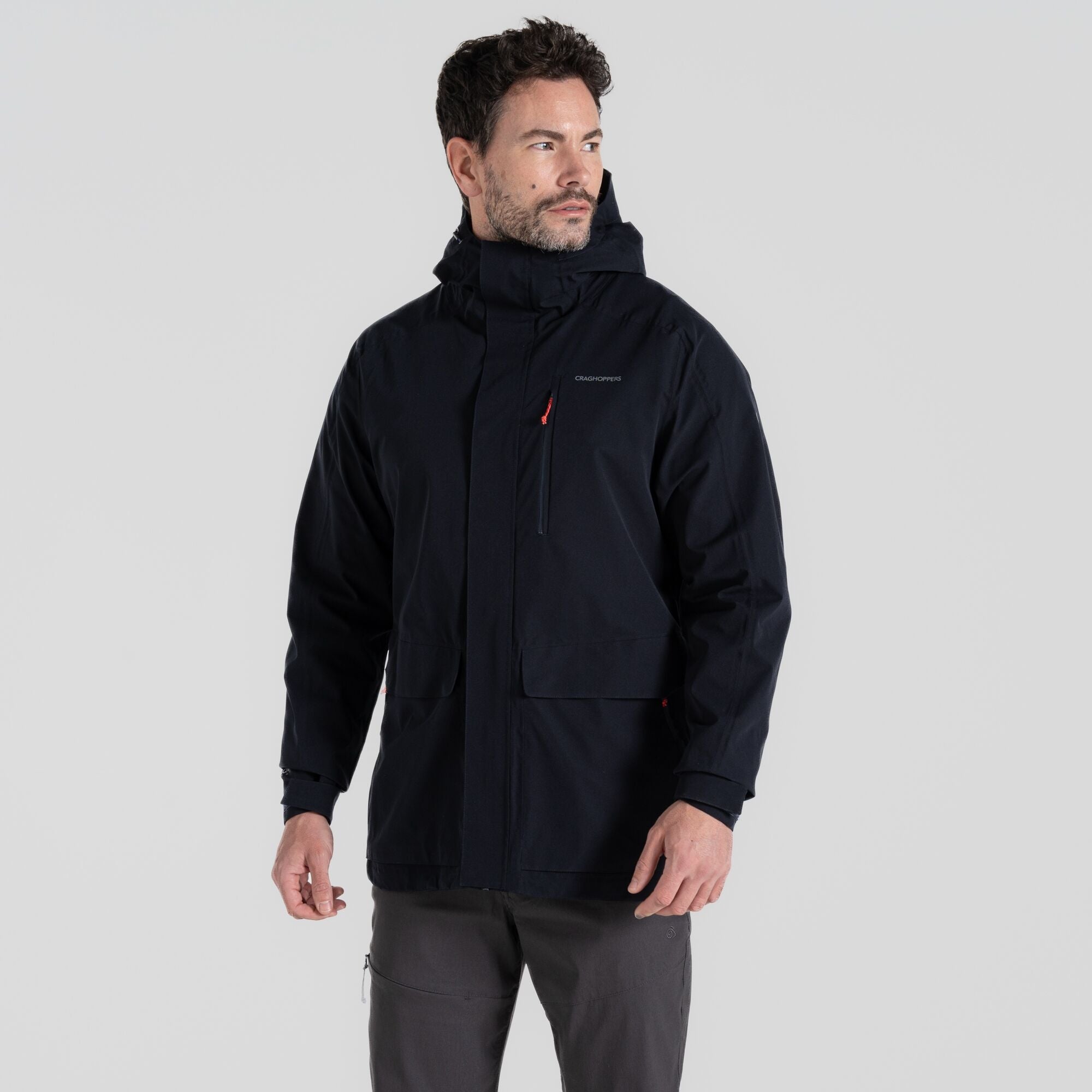 Men's Lorton Waterproof Jacket - Dark Navy