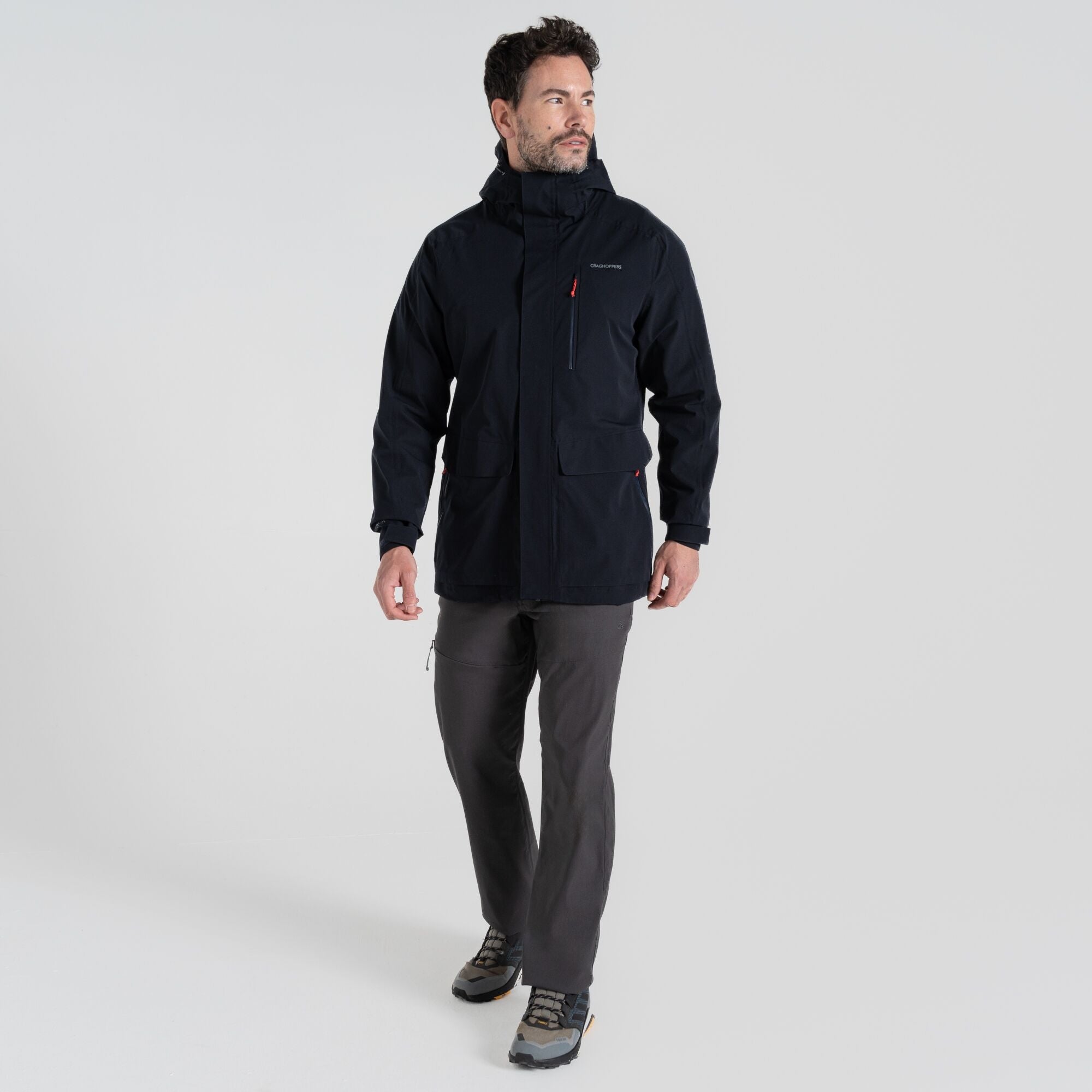Men's Lorton Waterproof Jacket - Dark Navy