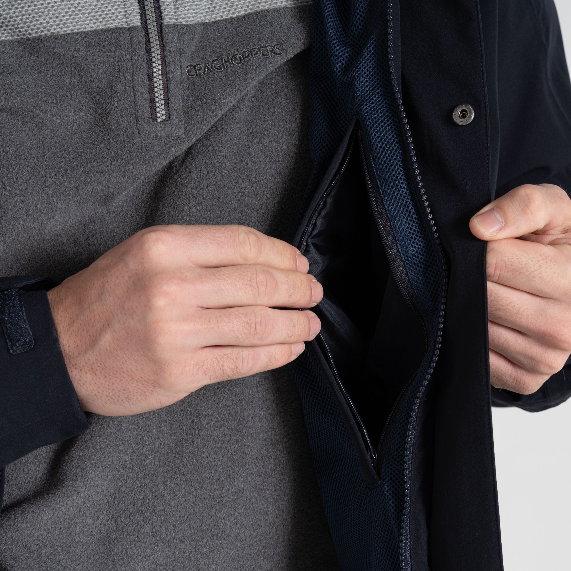 Men's Lorton Waterproof Jacket - Dark Navy