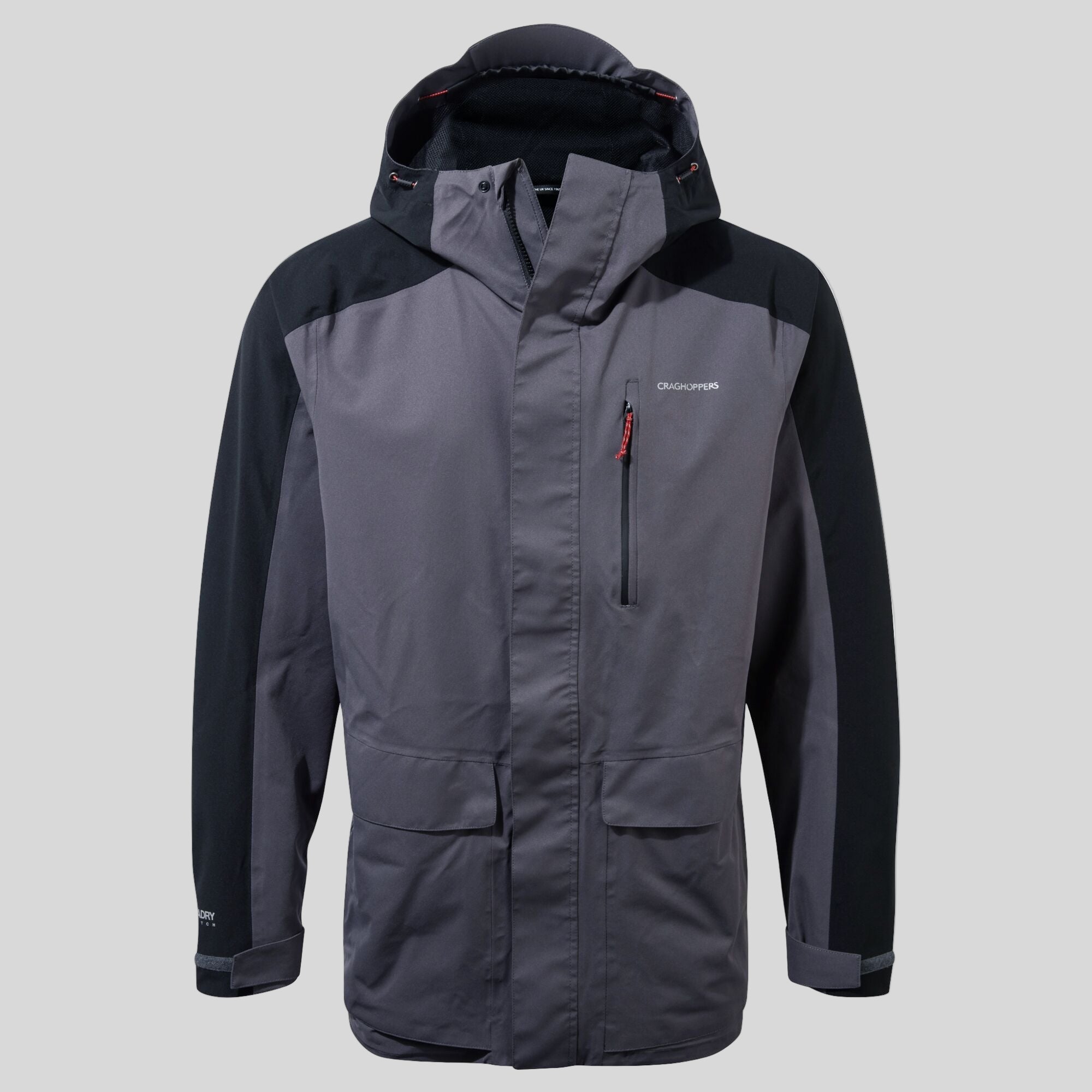 Men's Lorton Waterproof Jacket Coast Grey