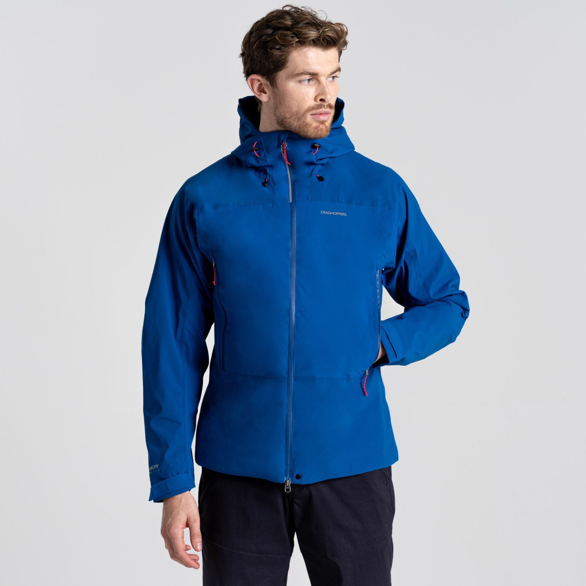 Men's Gryffin Waterproof Jacket - Picotee Blue/Dark Picotee Blue