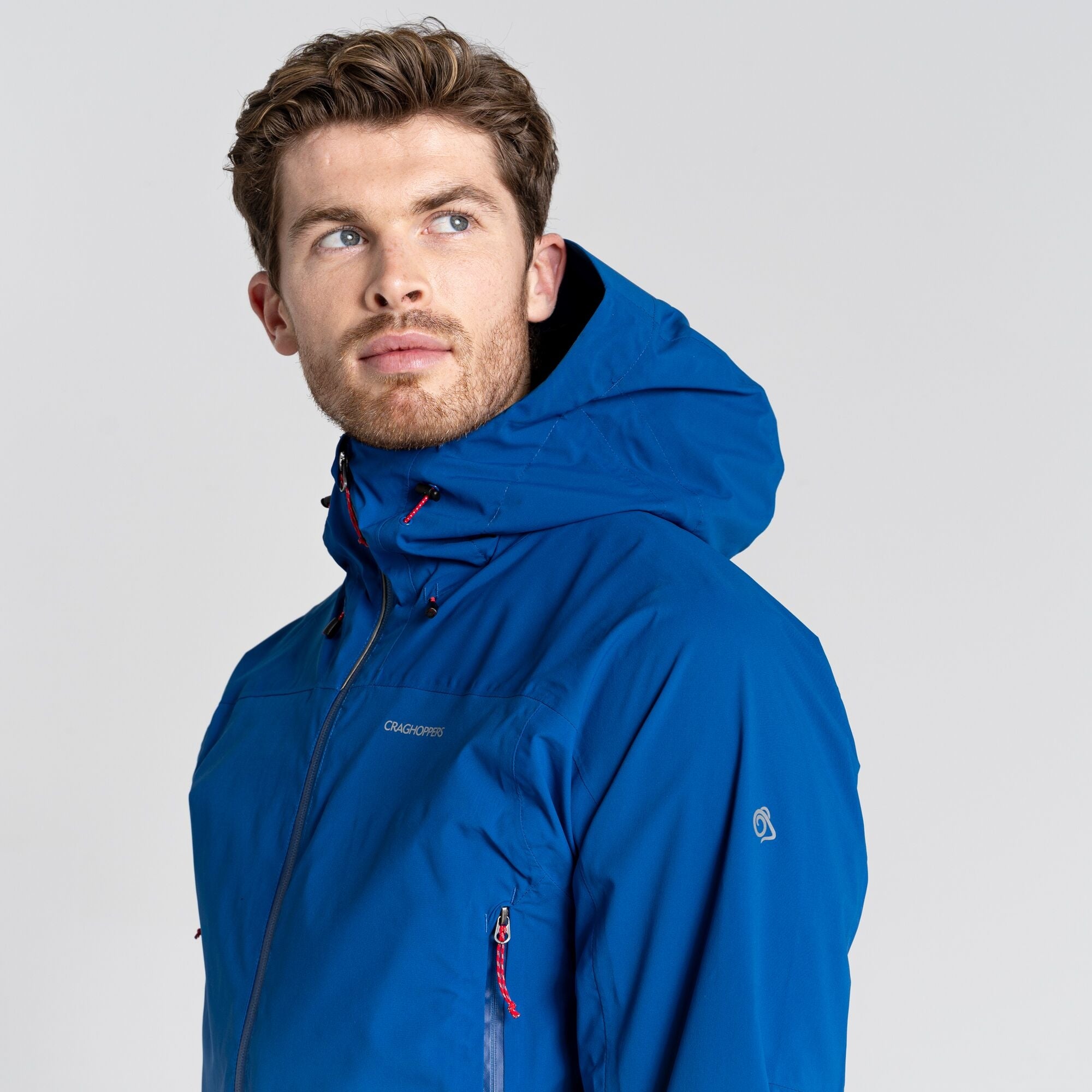 Men's Gryffin Waterproof Jacket - Picotee Blue/Dark Picotee Blue
