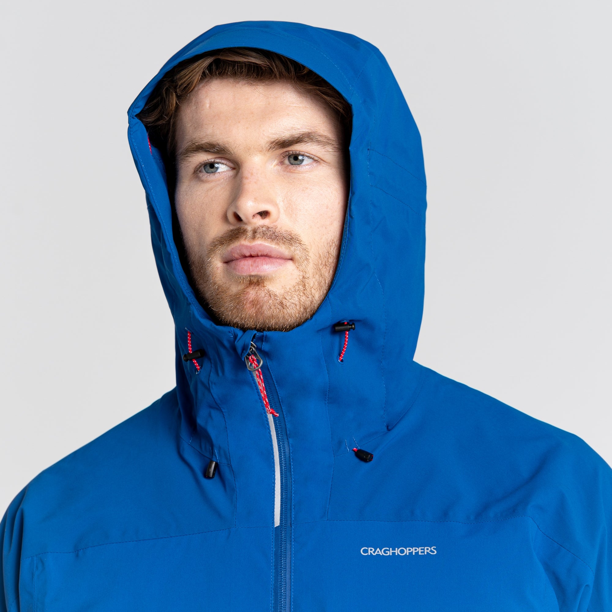 Men's Gryffin Waterproof Jacket - Picotee Blue/Dark Picotee Blue