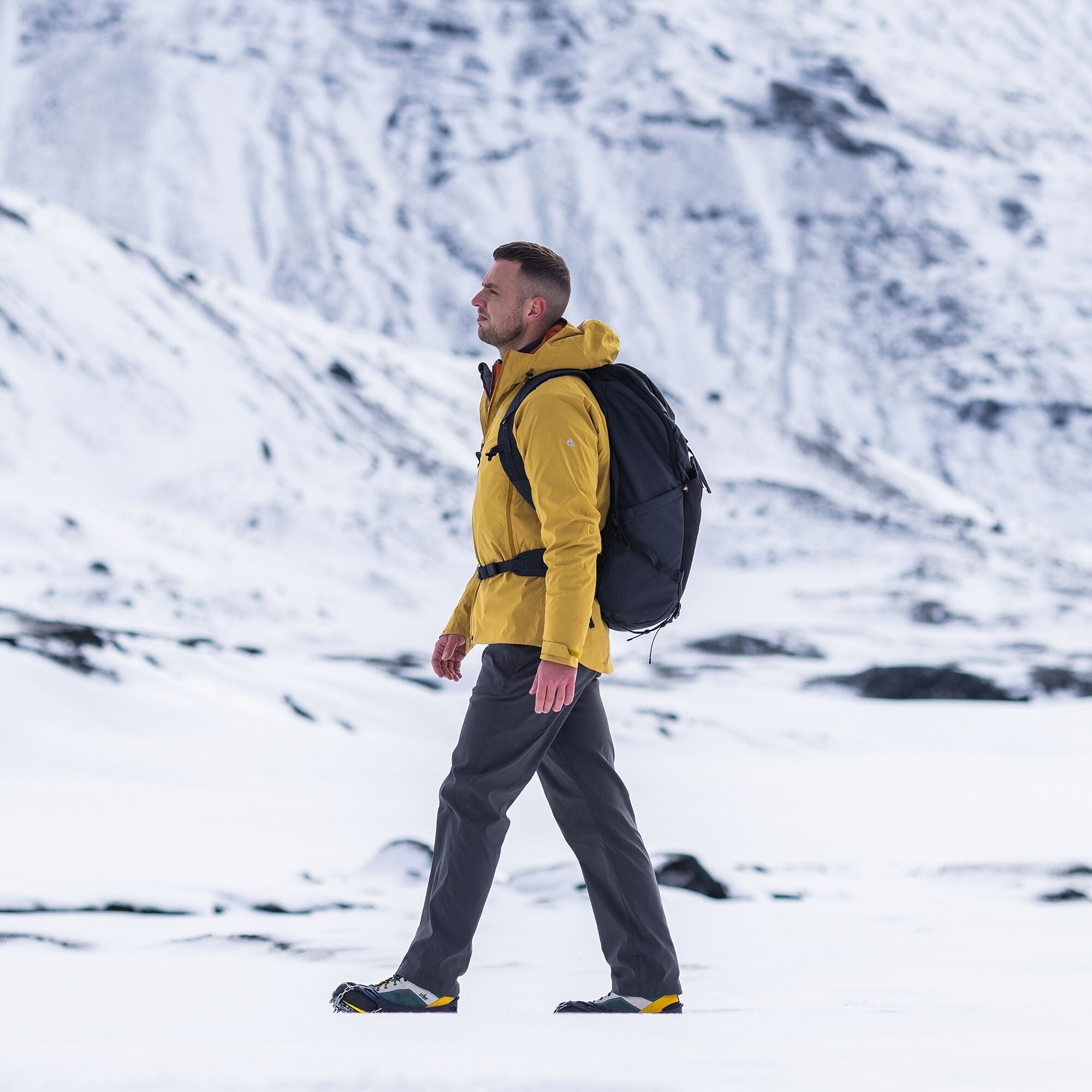 Men's Gryffin Waterproof Jacket - Gingko Yellow