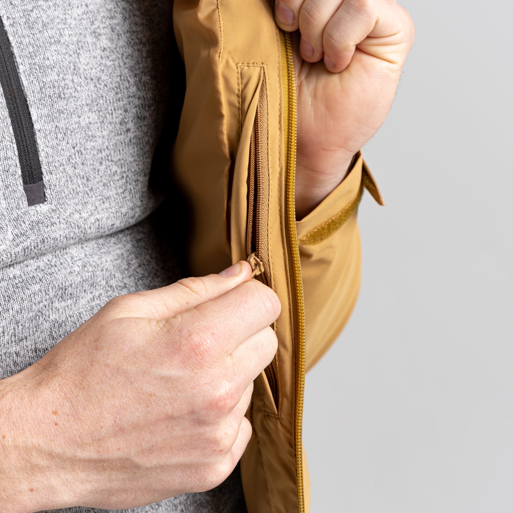 Men's Gryffin Waterproof Jacket - Gingko Yellow