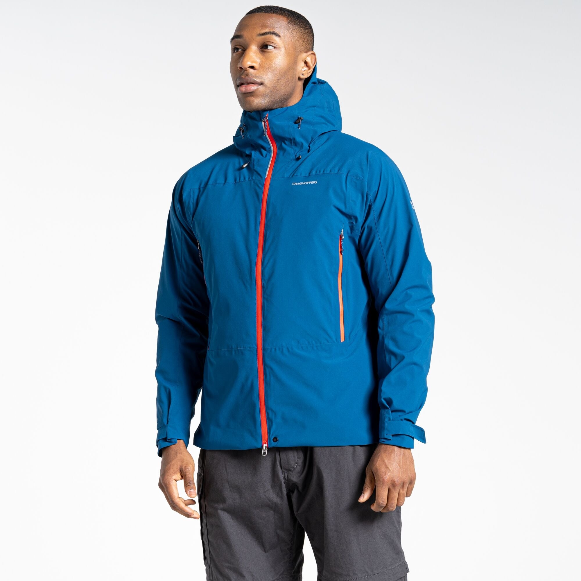 Men's Gryffin Waterproof Jacket - Poseidon Blue
