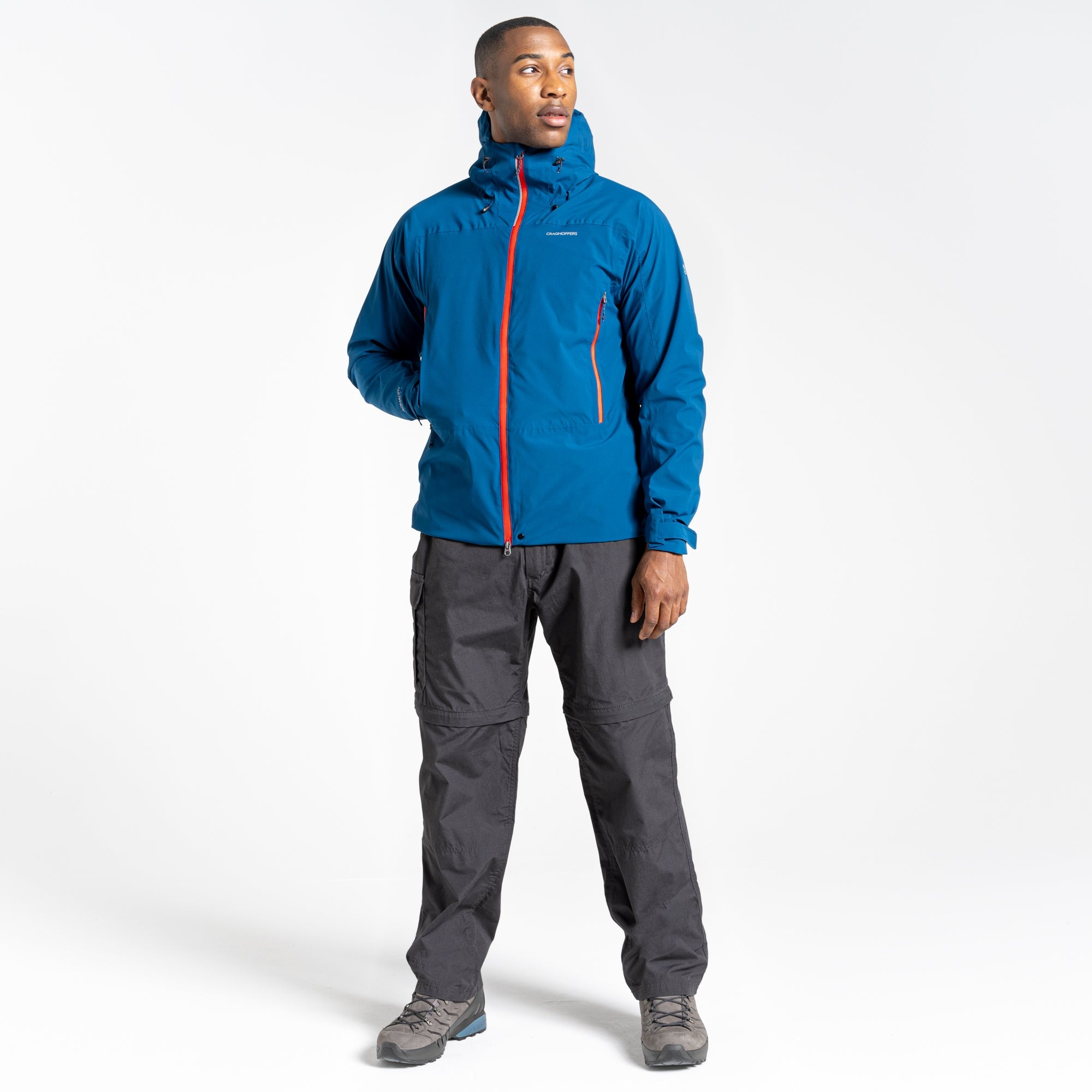 Men's Gryffin Waterproof Jacket - Poseidon Blue