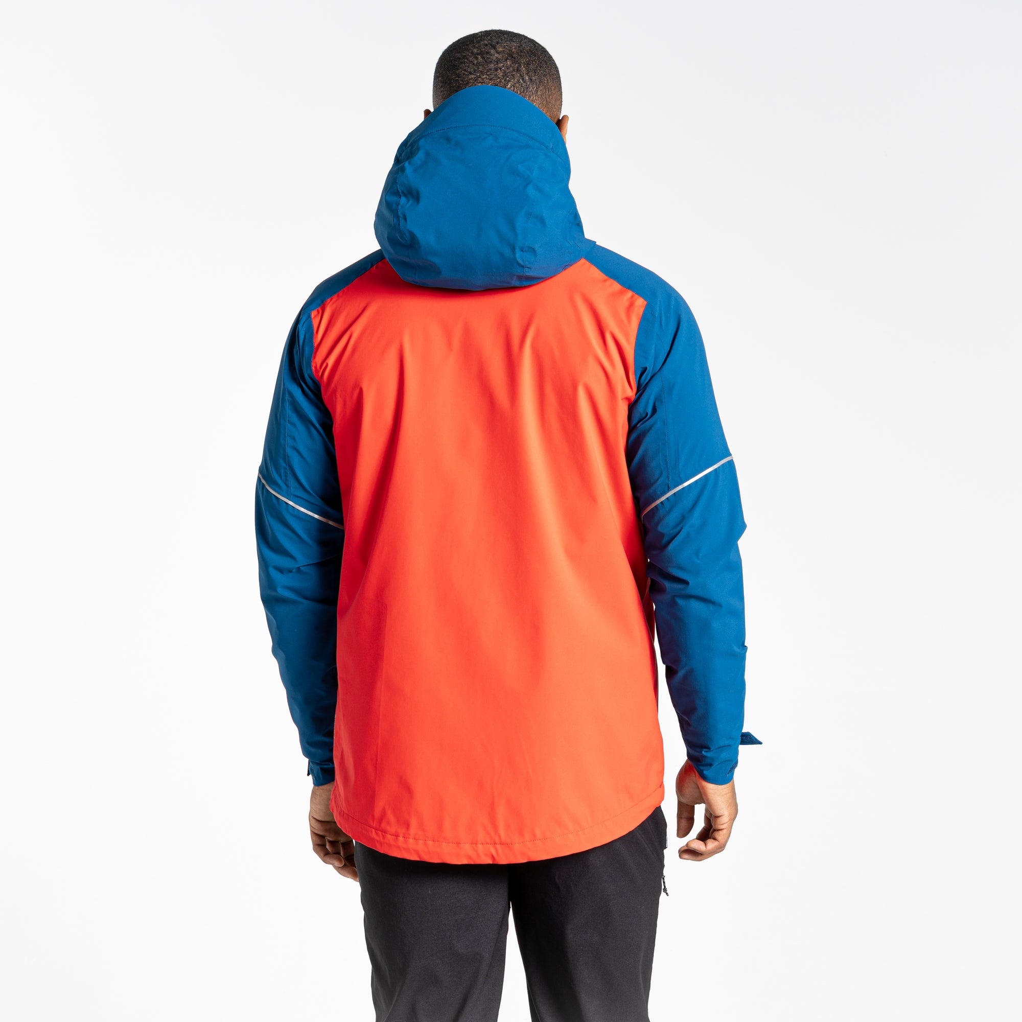 Men's Dynamic Jacket - Poseidon Blue/Lava Red