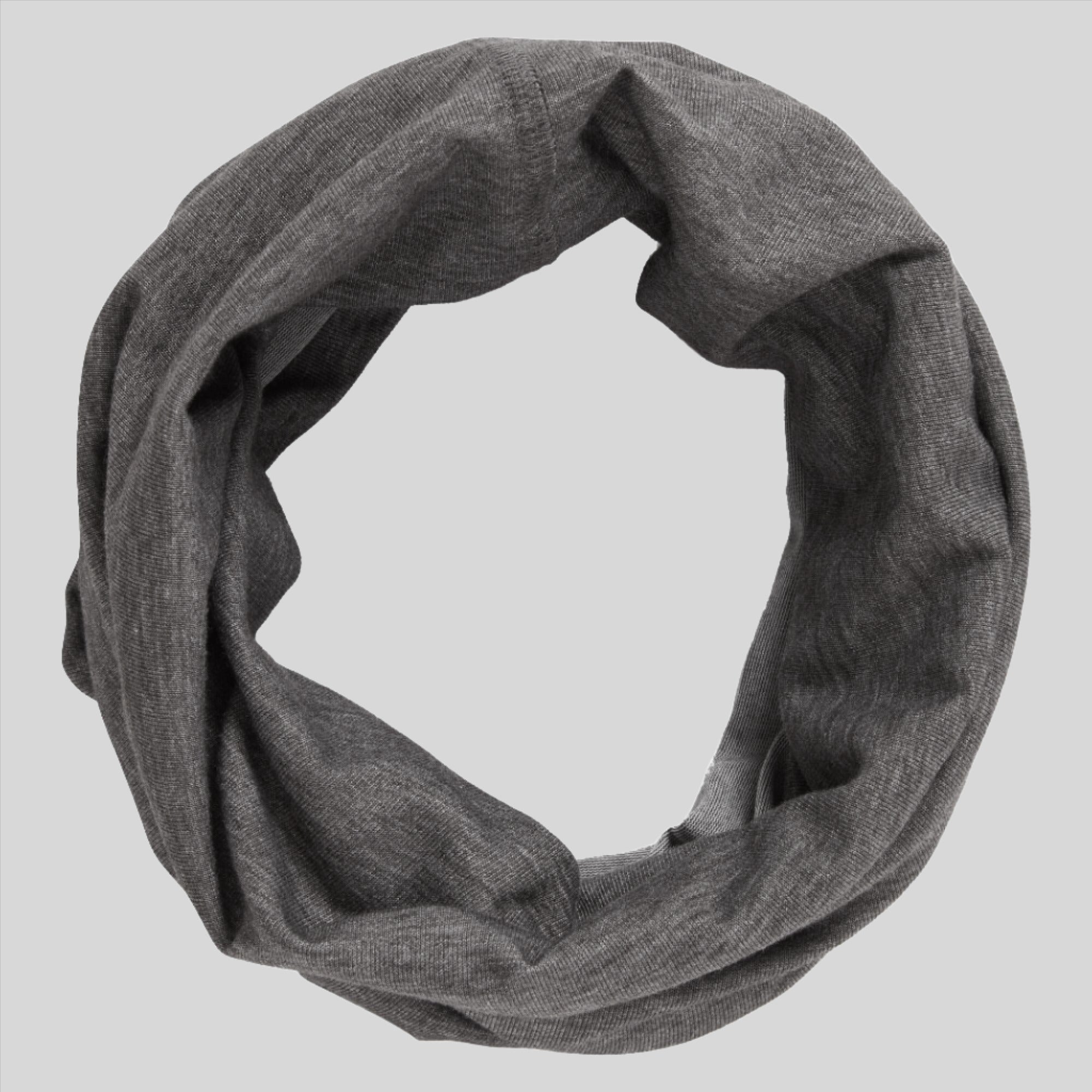 Unisex Insect Shield® Tube Scarf - Black Pepper Marl