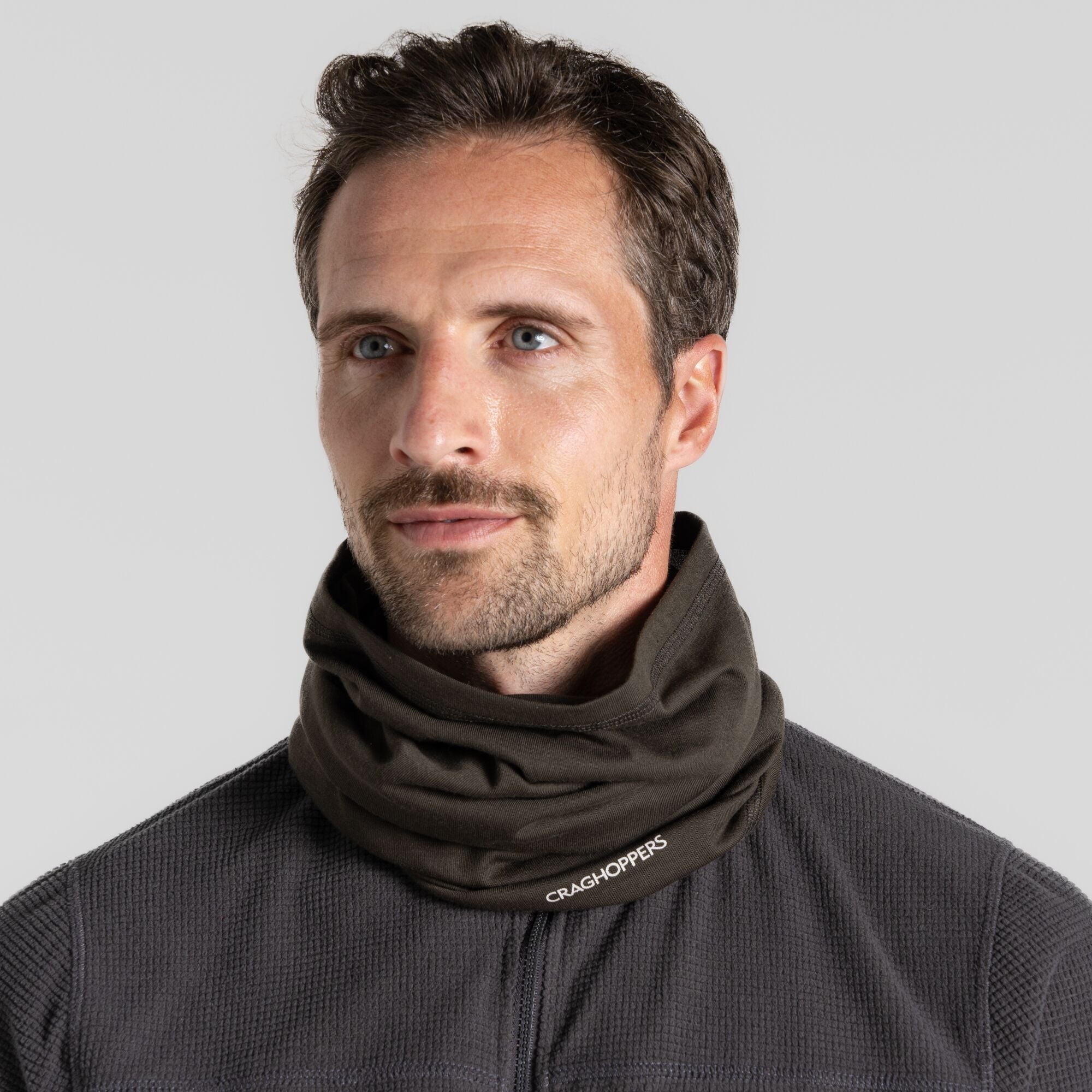Unisex Insect Shield® Tube Scarf - Woodland Green