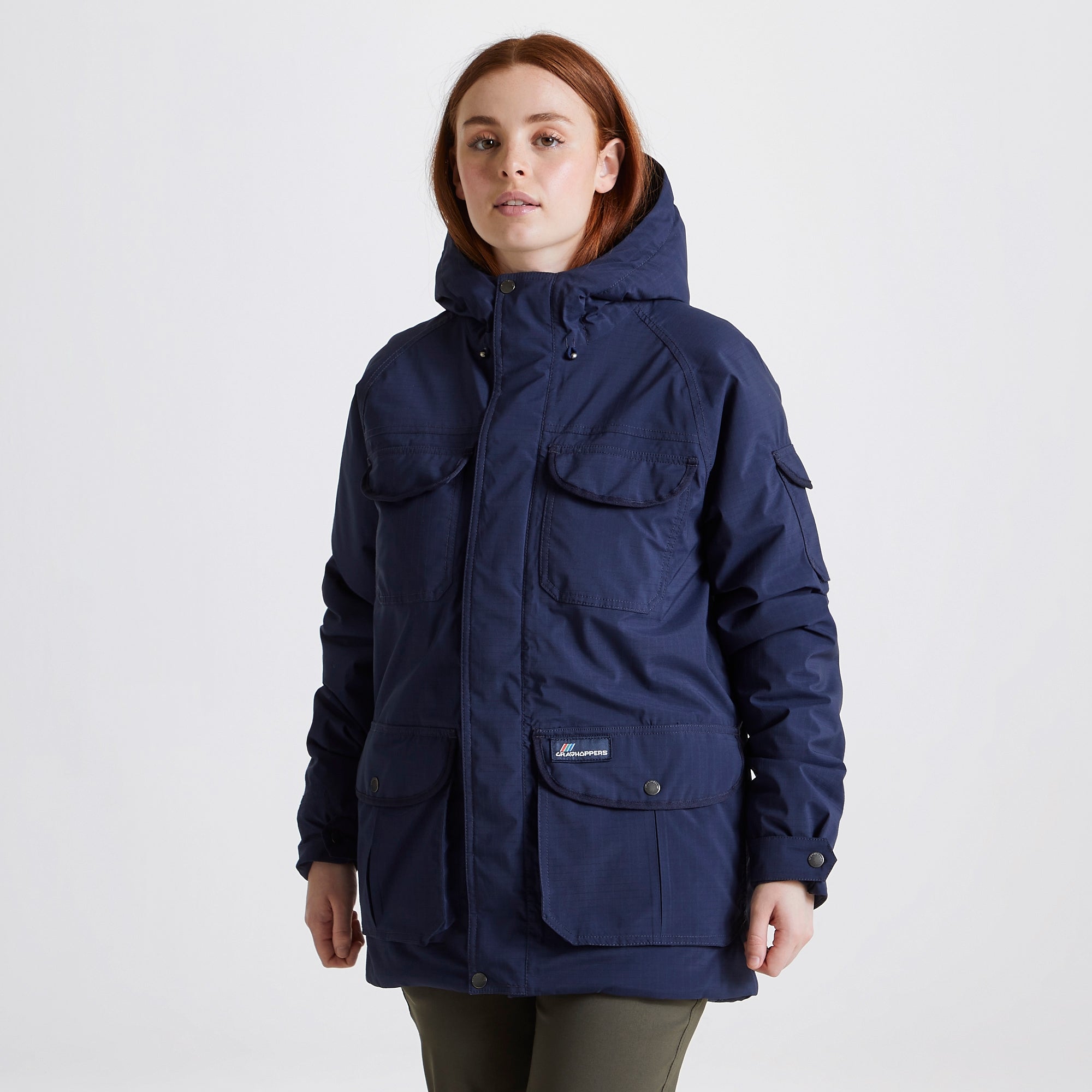 Unisex Hanson Waterproof Parka - Blue Navy