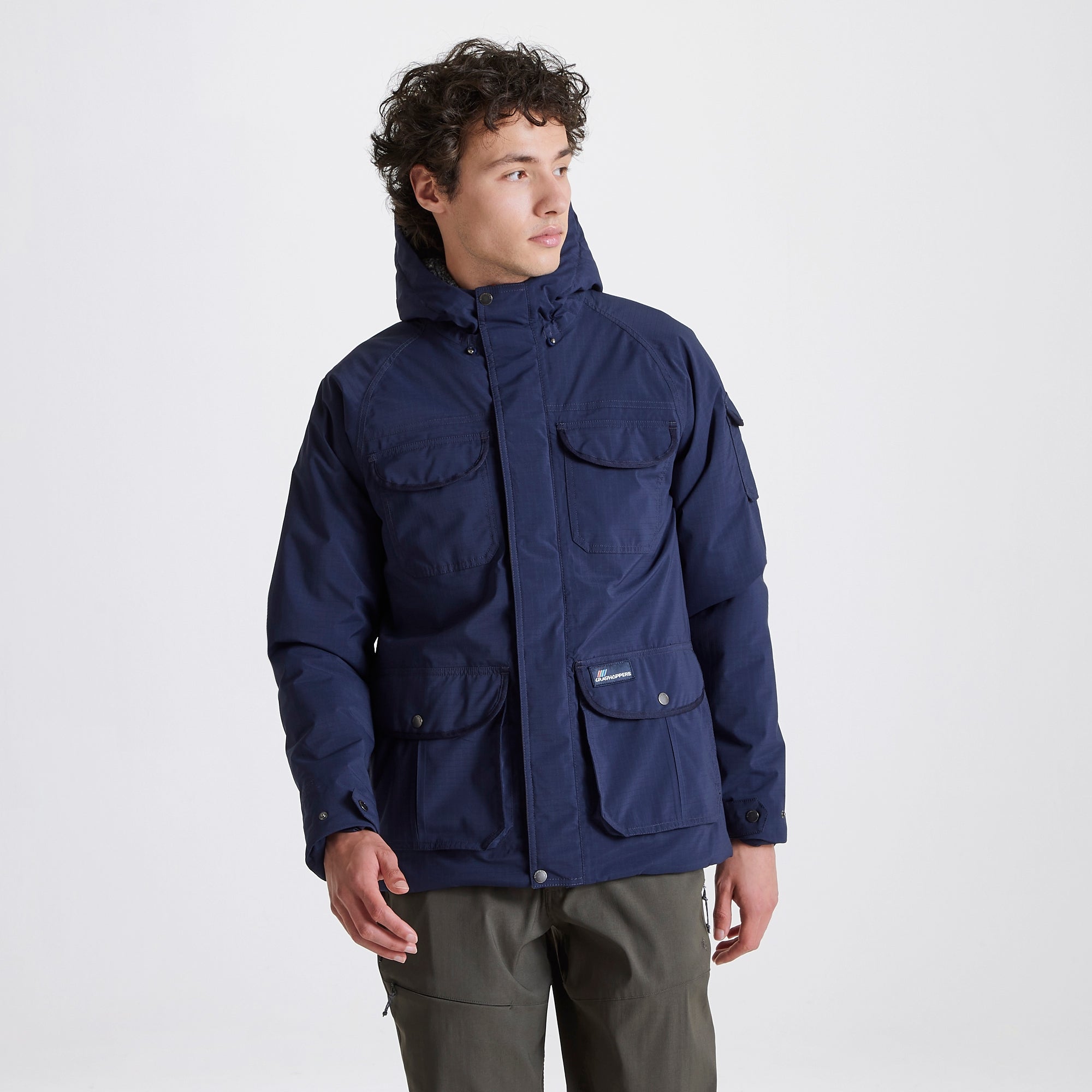 Unisex Hanson Waterproof Parka - Blue Navy