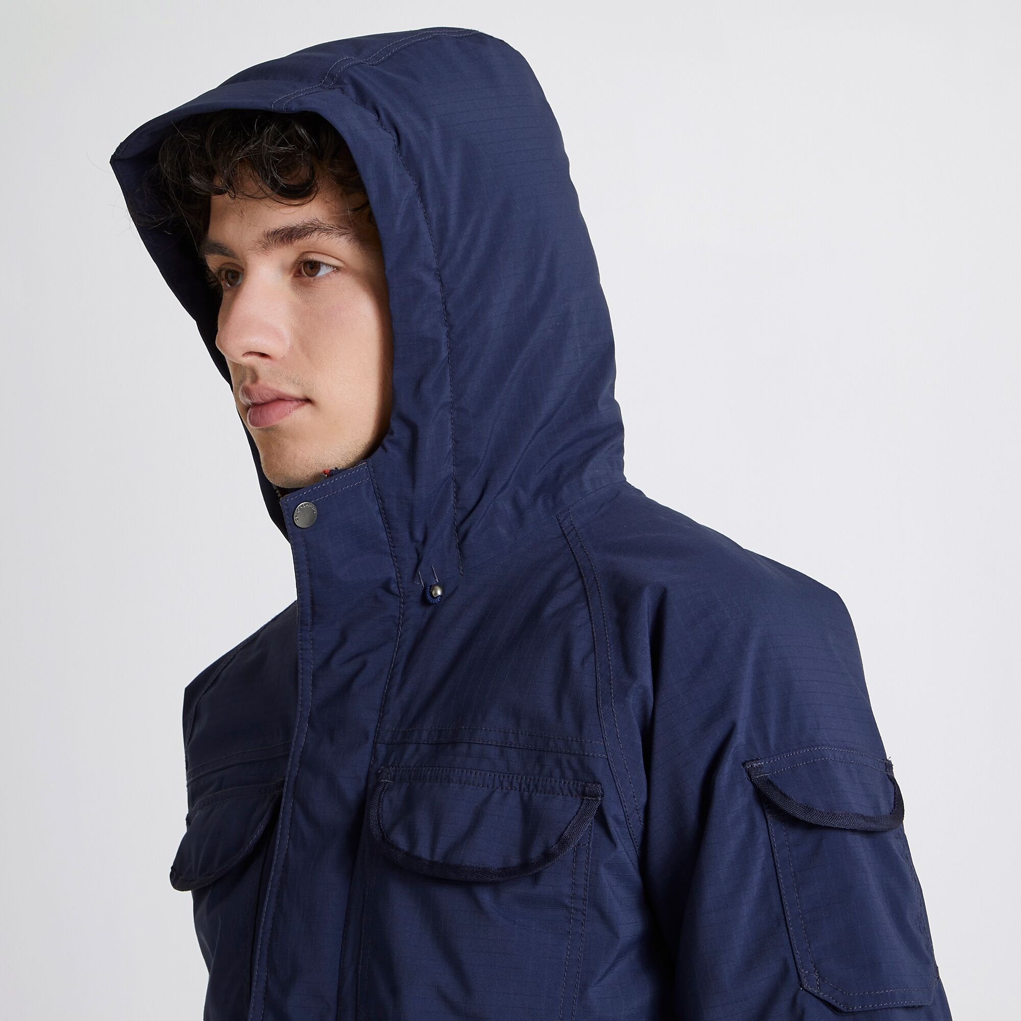 Unisex Hanson Waterproof Parka - Blue Navy