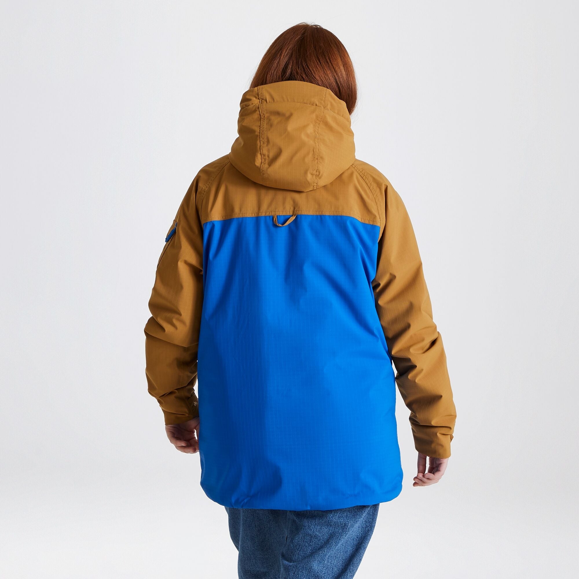 Unisex Hanson Waterproof Parka - Dark Raffia/Avalanche Blue