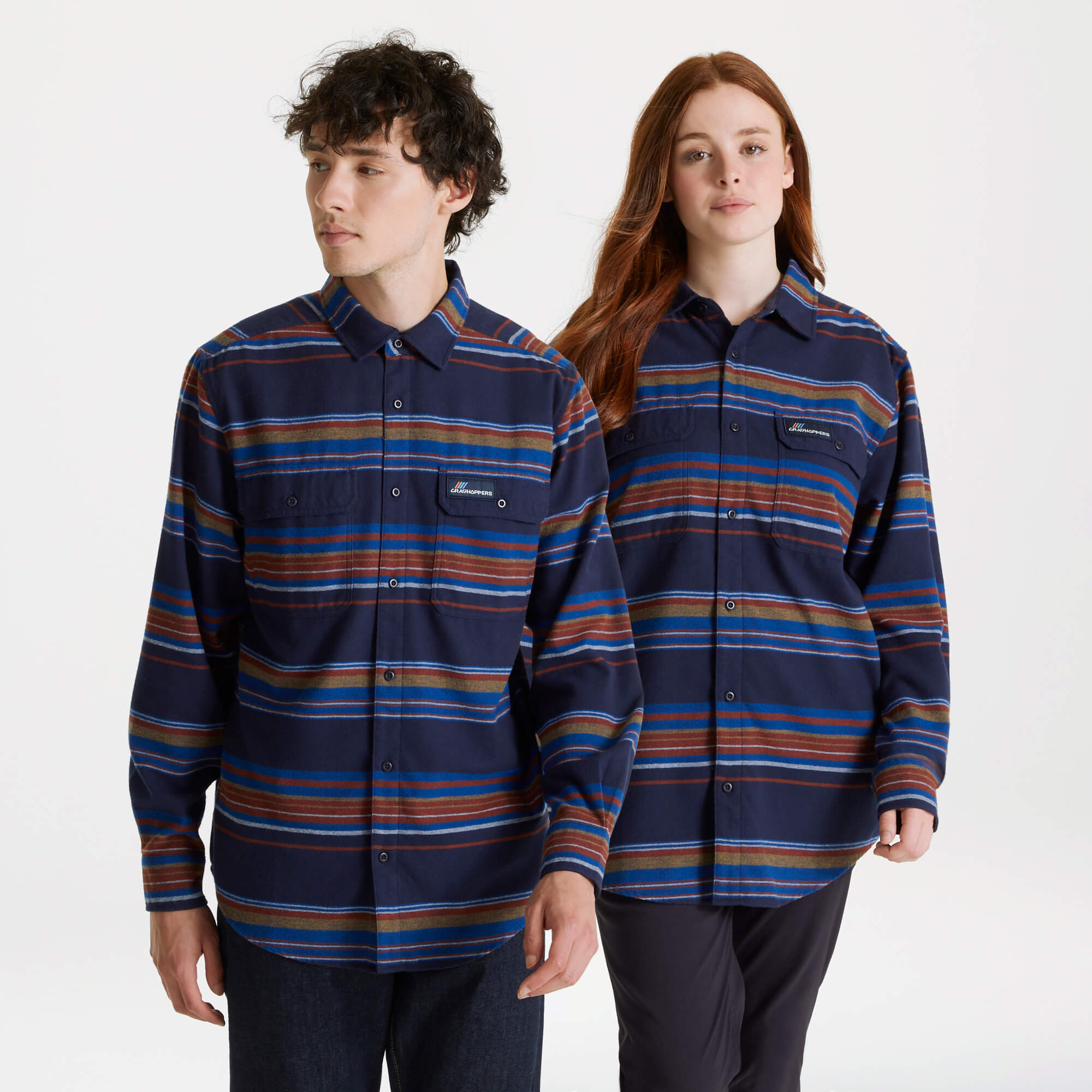 Ziggy Long Sleeved Shirt | Blue Navy Stripe