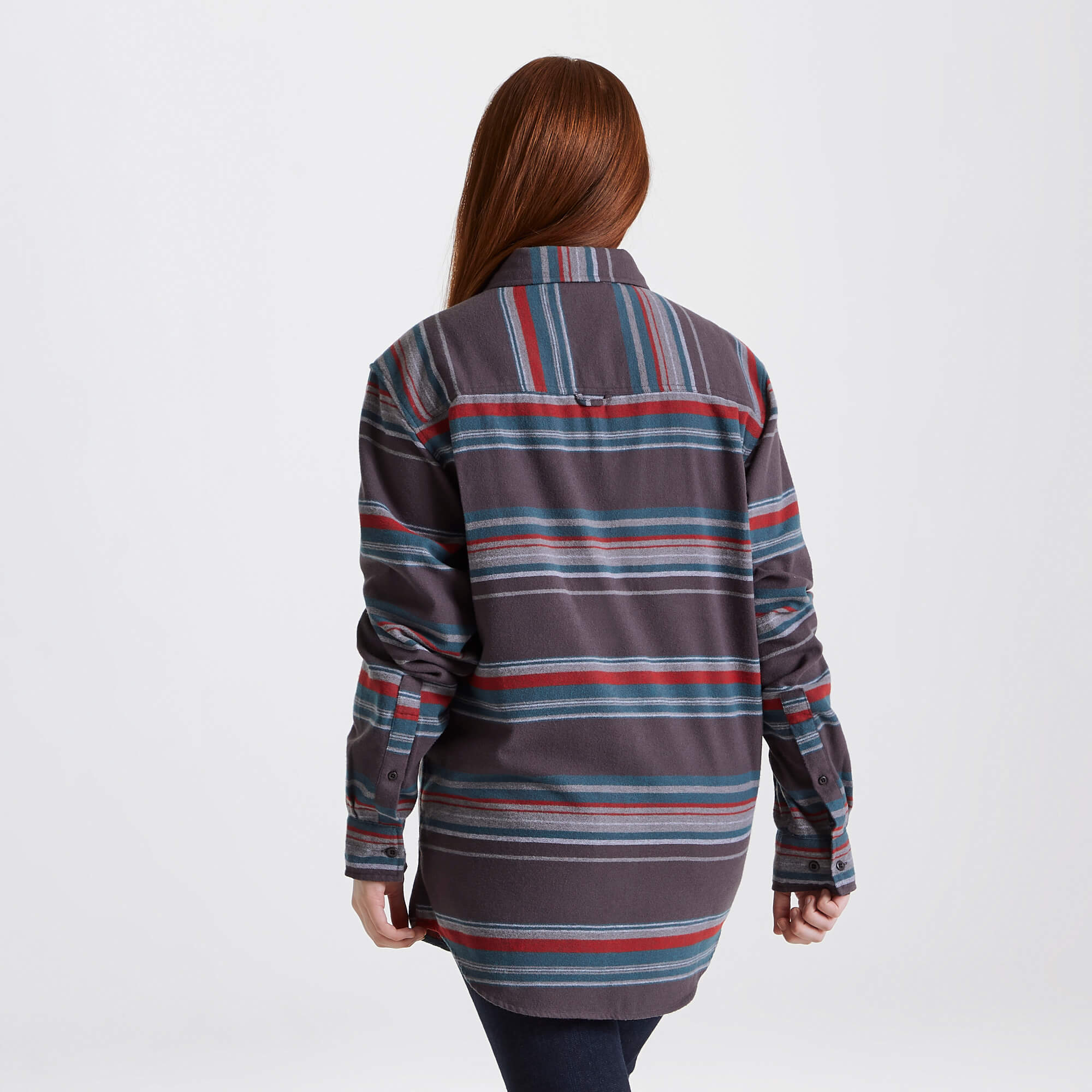 Unisex Ziggy Long Sleeved Shirt | Coast Grey Stripe