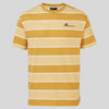 Unisex Ventura Short Sleeved T-Shirt - Sunrise Yellow Stripe
