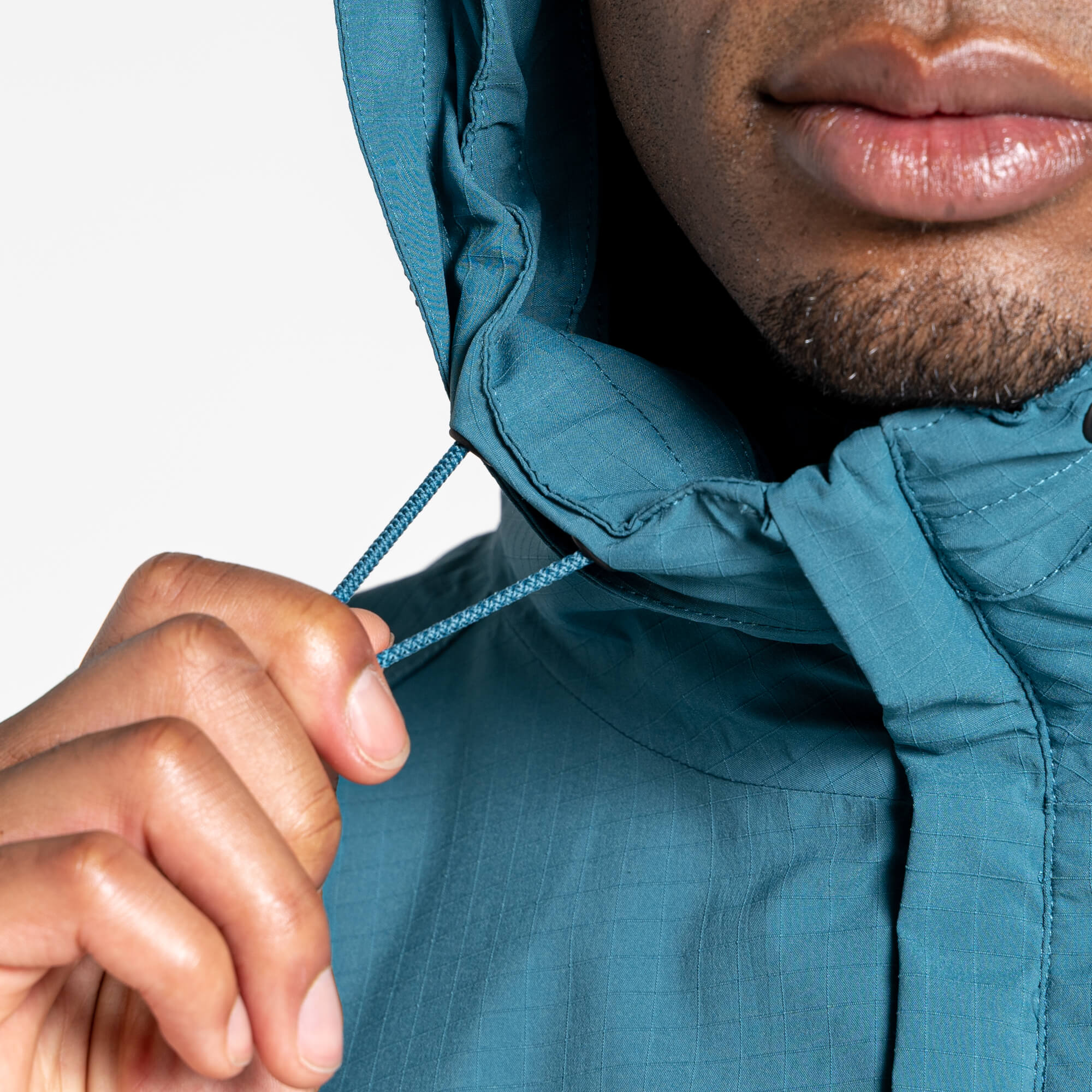 Unisex Anderson Waterproof Cagoule - Sacramento Green/Sunrise Yellow