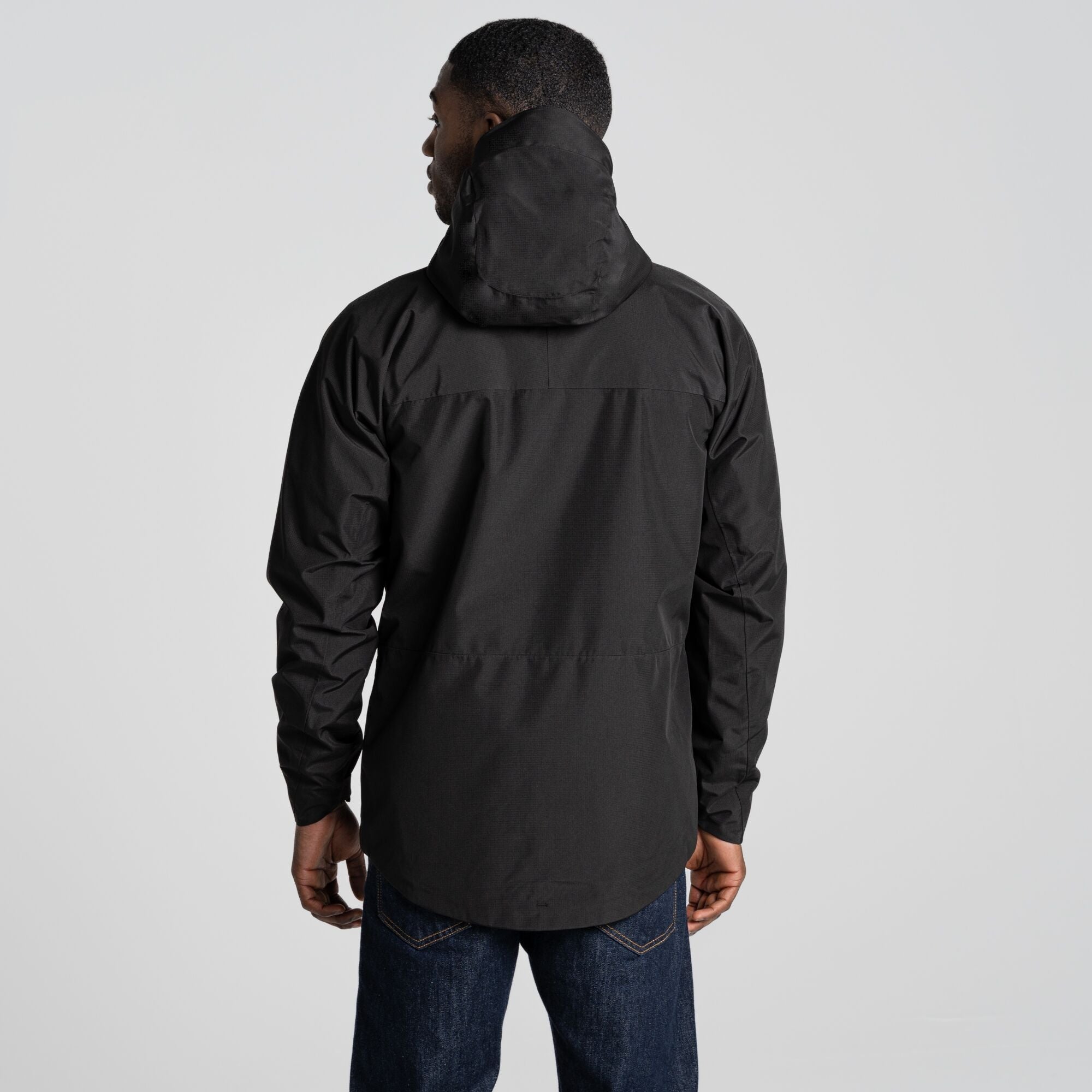 Unisex Dustin Waterproof Jacket - Black