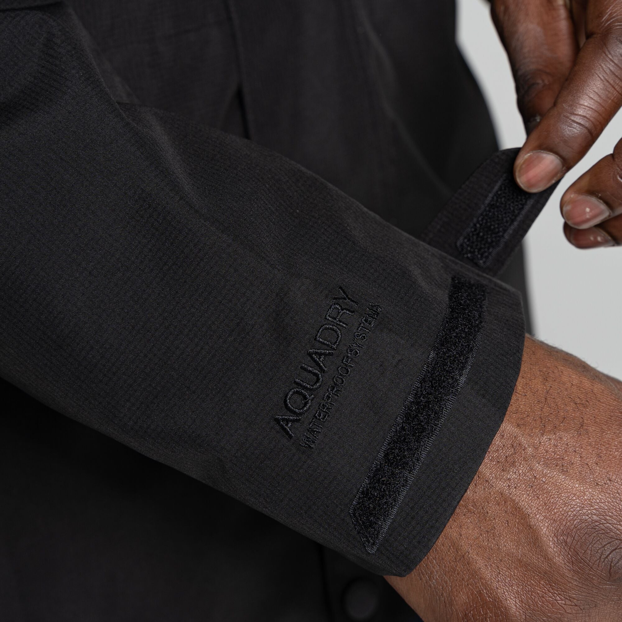 Unisex Dustin Waterproof Jacket - Black