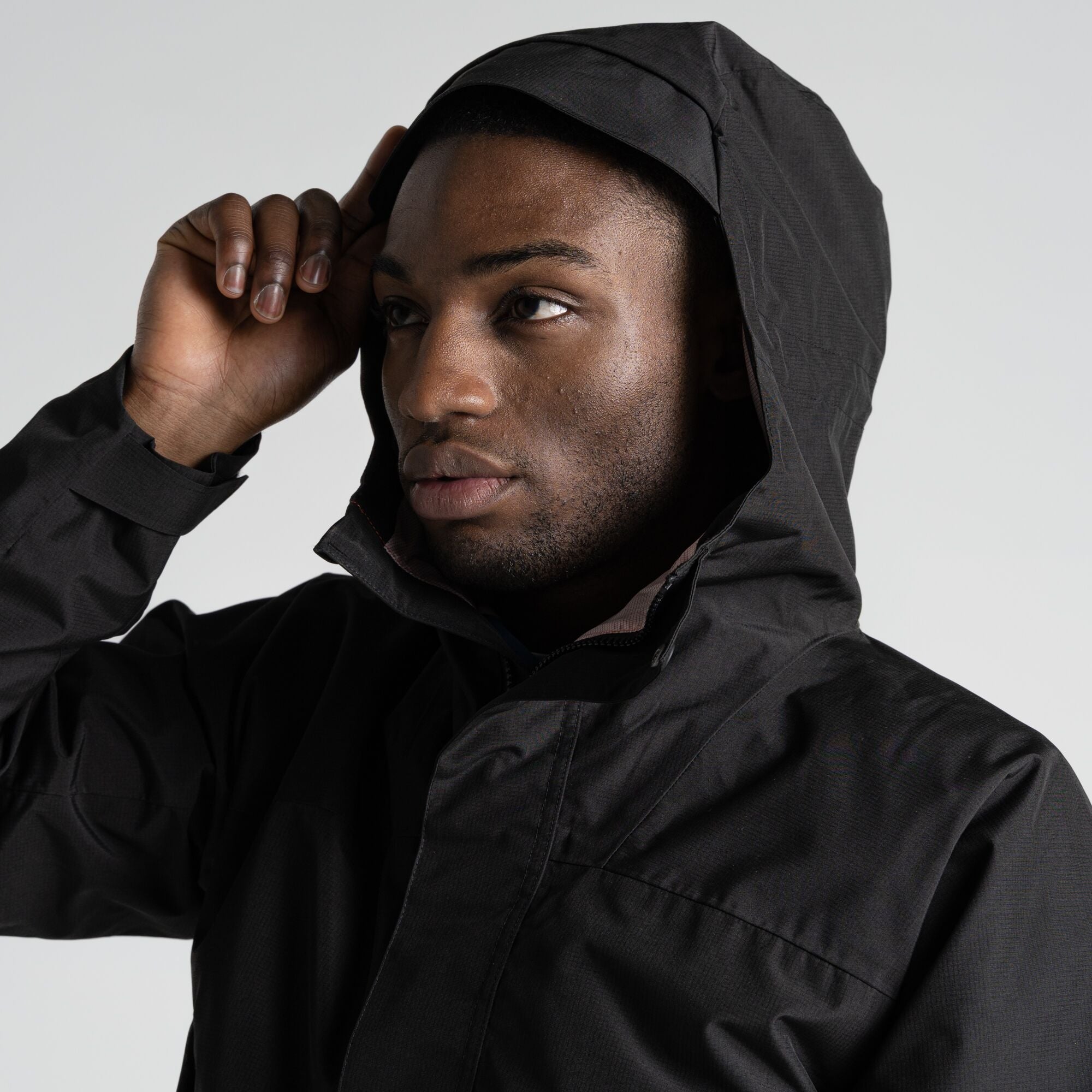 Unisex Dustin Waterproof Jacket - Black