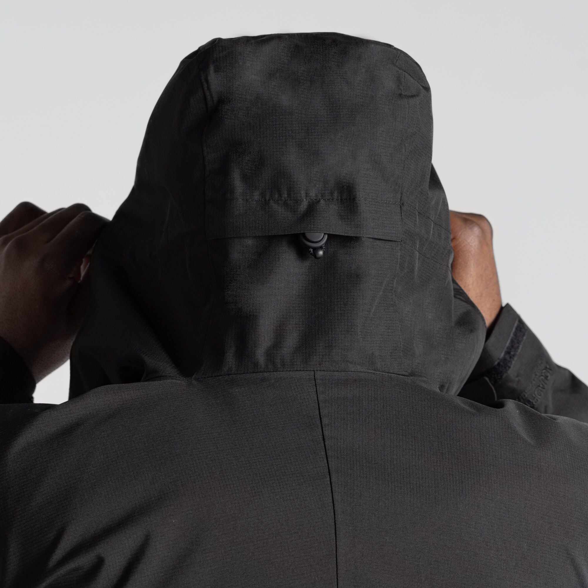 Unisex Dustin Waterproof Jacket - Black