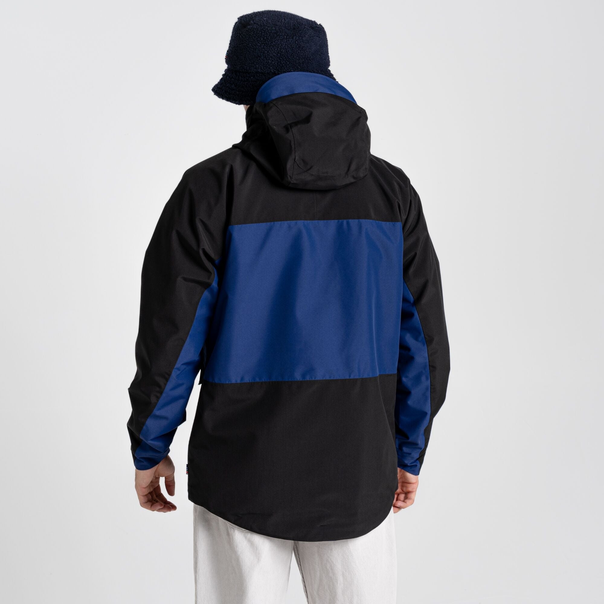 Unisex Dustin Waterproof Jacket - Purple Sky/Black