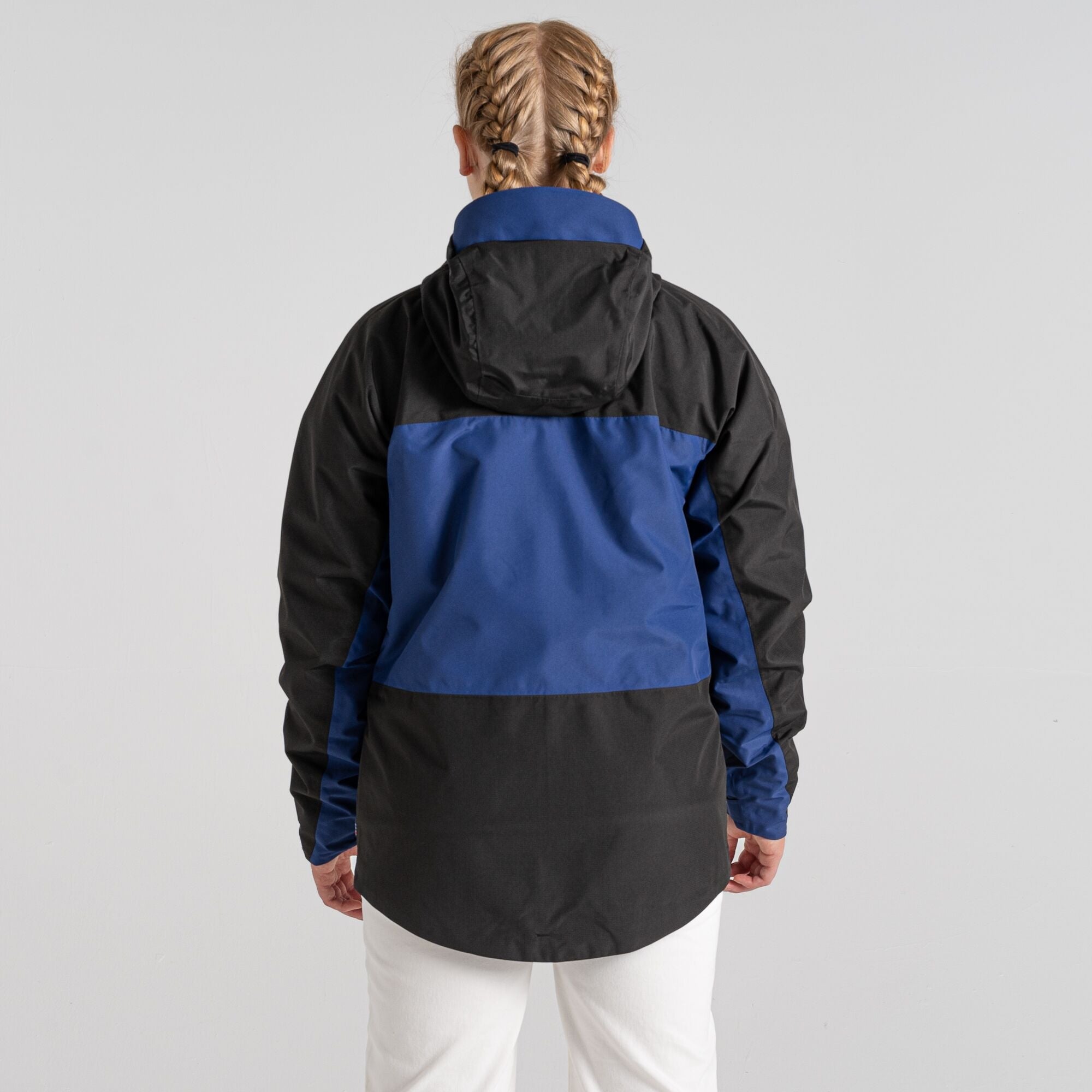 Unisex Dustin Waterproof Jacket - Purple Sky/Black