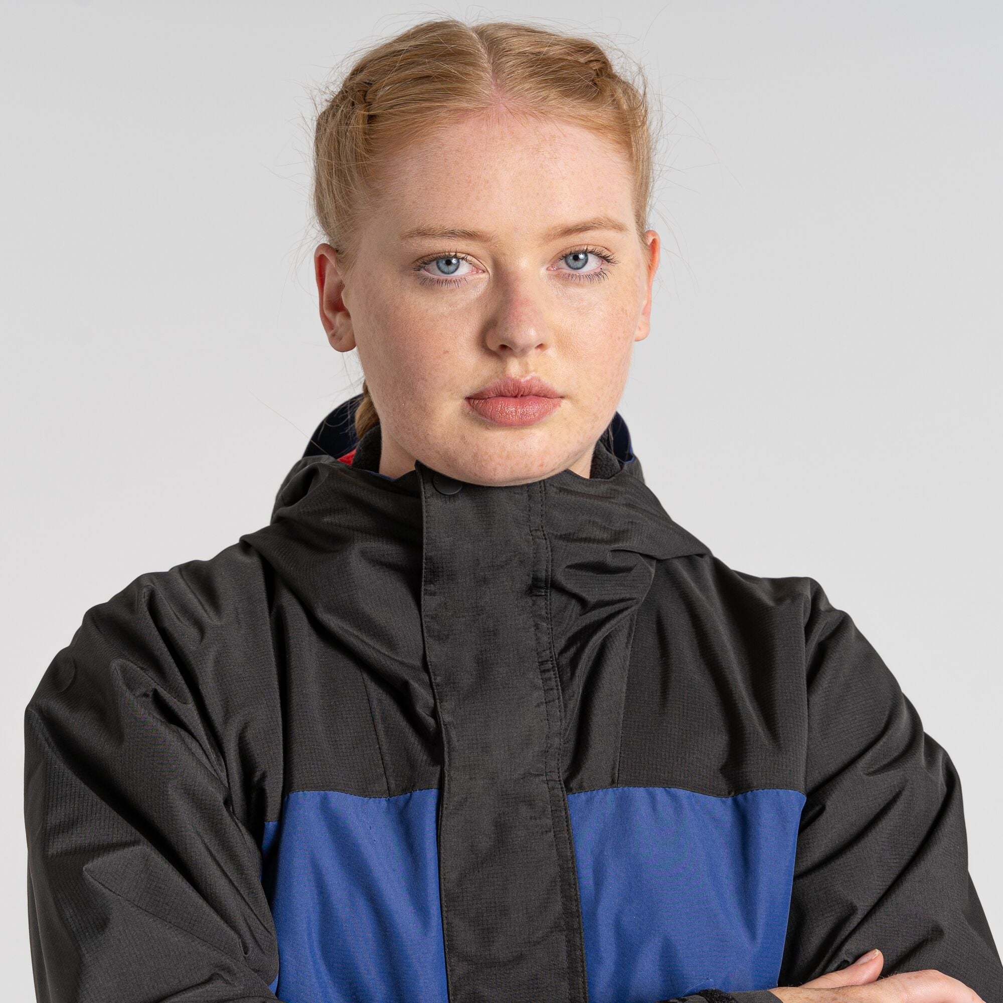 Unisex Dustin Waterproof Jacket - Purple Sky/Black