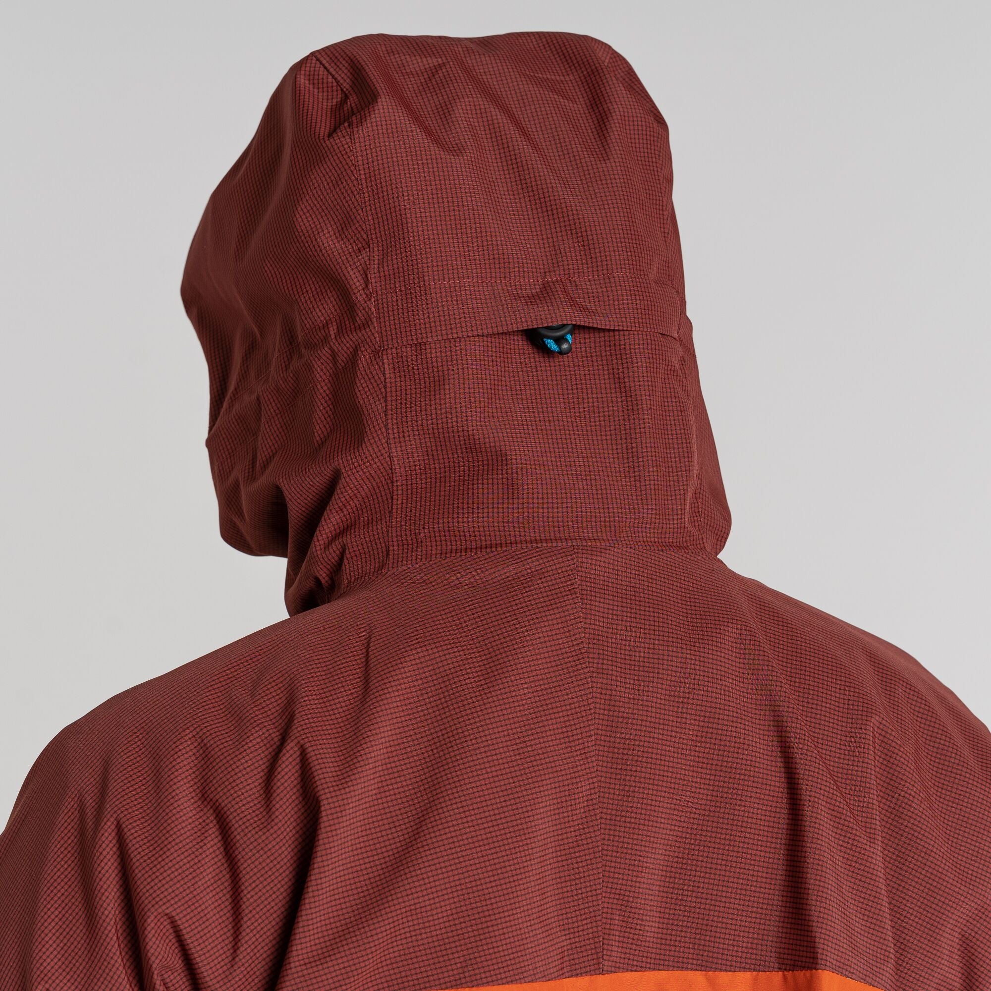 Unisex Dustin Waterproof Jacket - Potters Clay/Mahogany