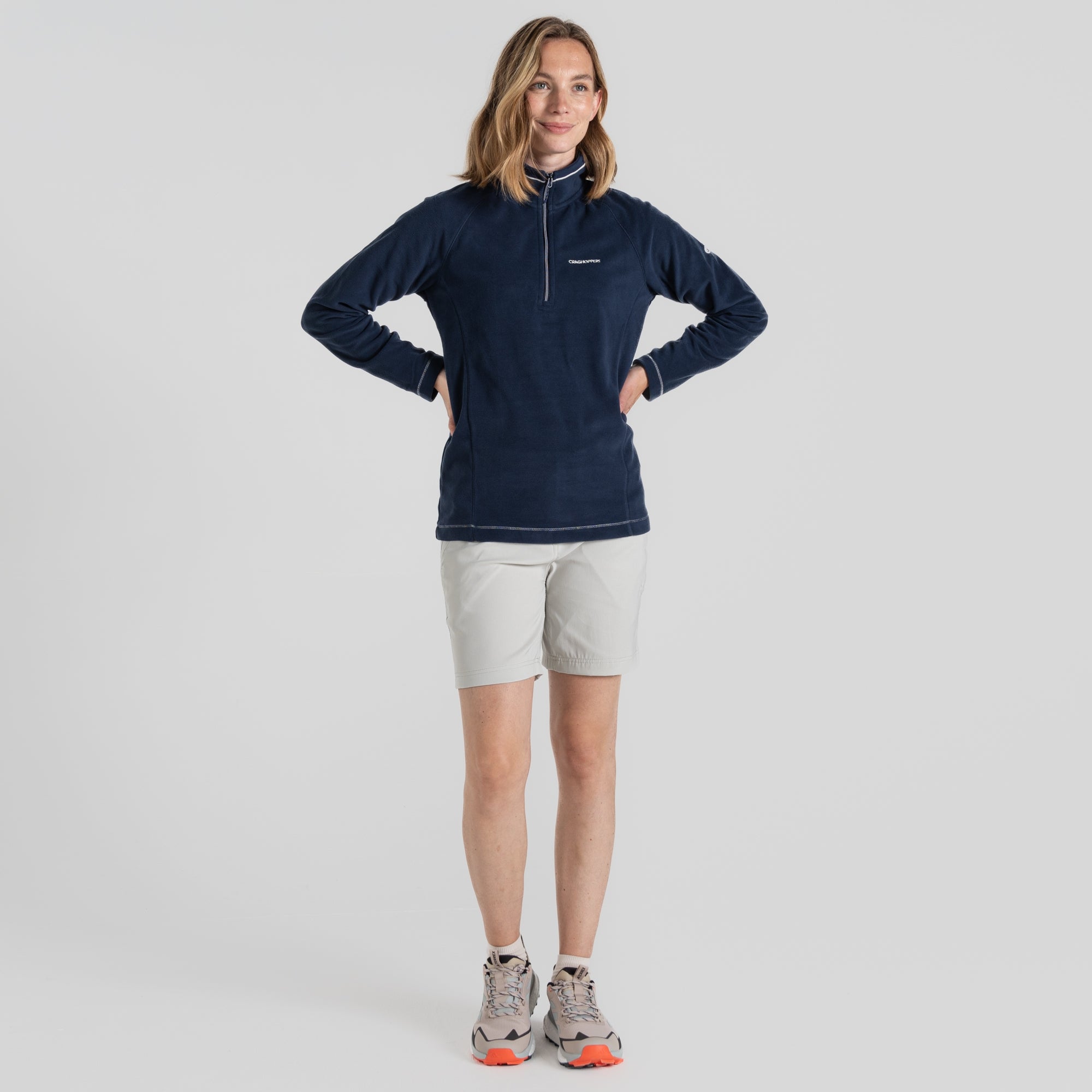Women's Miska Half Zip Fleece - Blue Navy