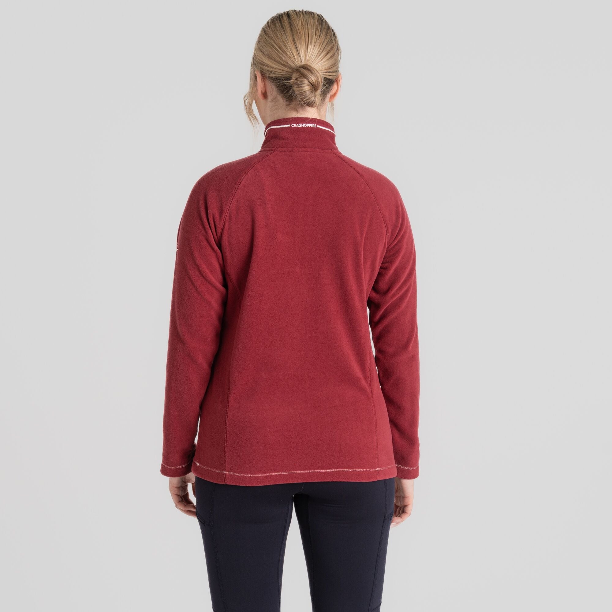 Women's Miska Half Zip Fleece - Mulberry Jam