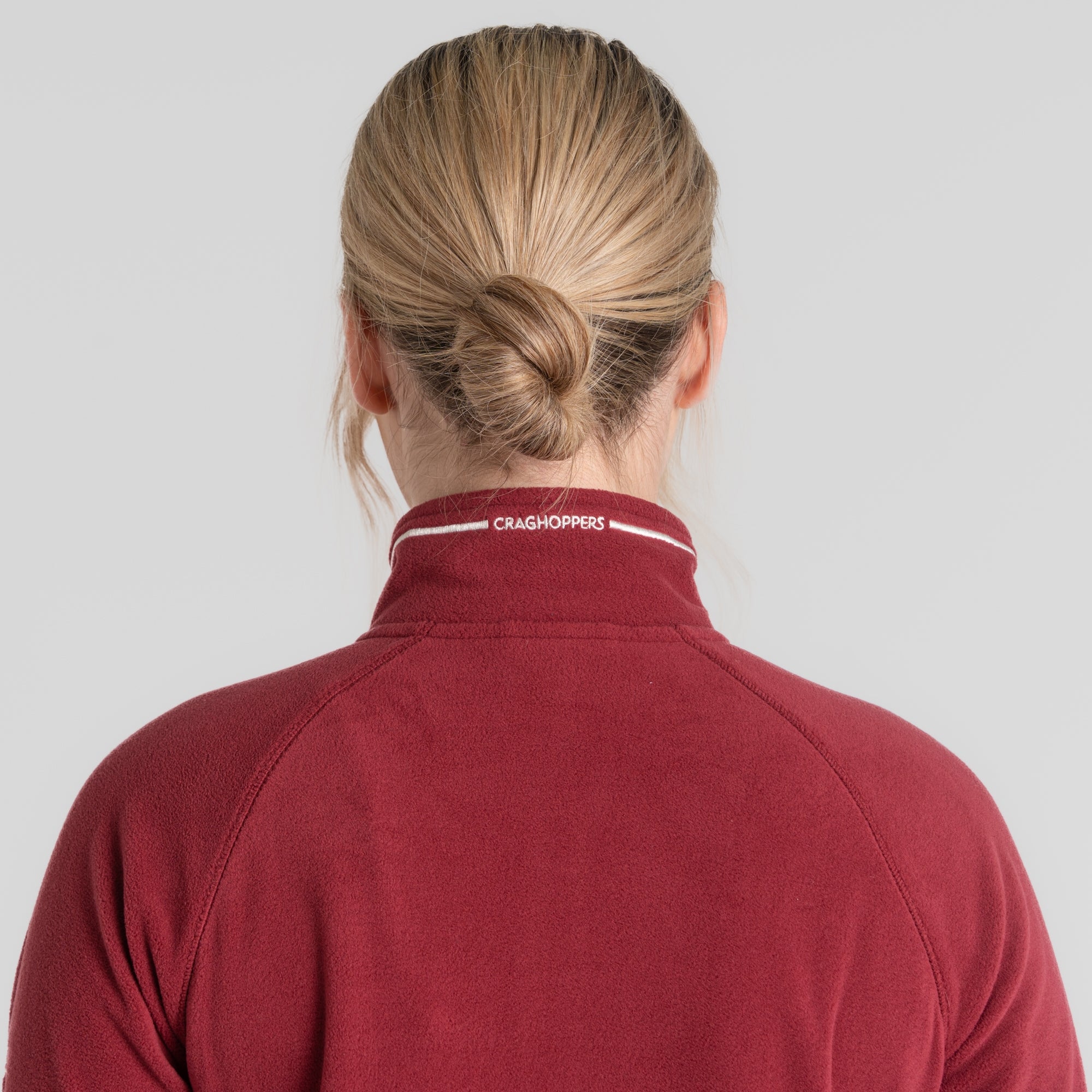 Women's Miska Half Zip Fleece - Mulberry Jam