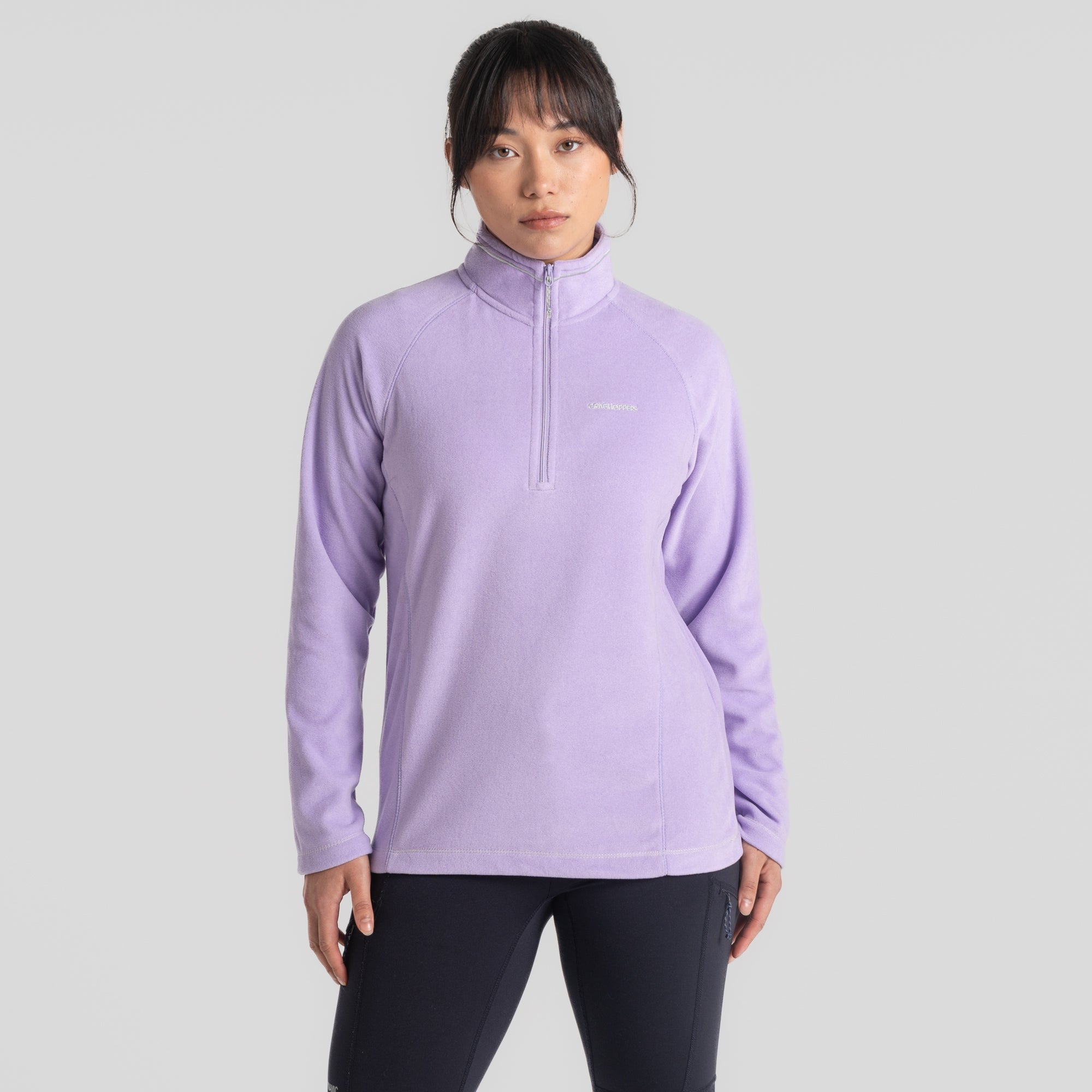 Women's Miska Half Zip Fleece - Verbena