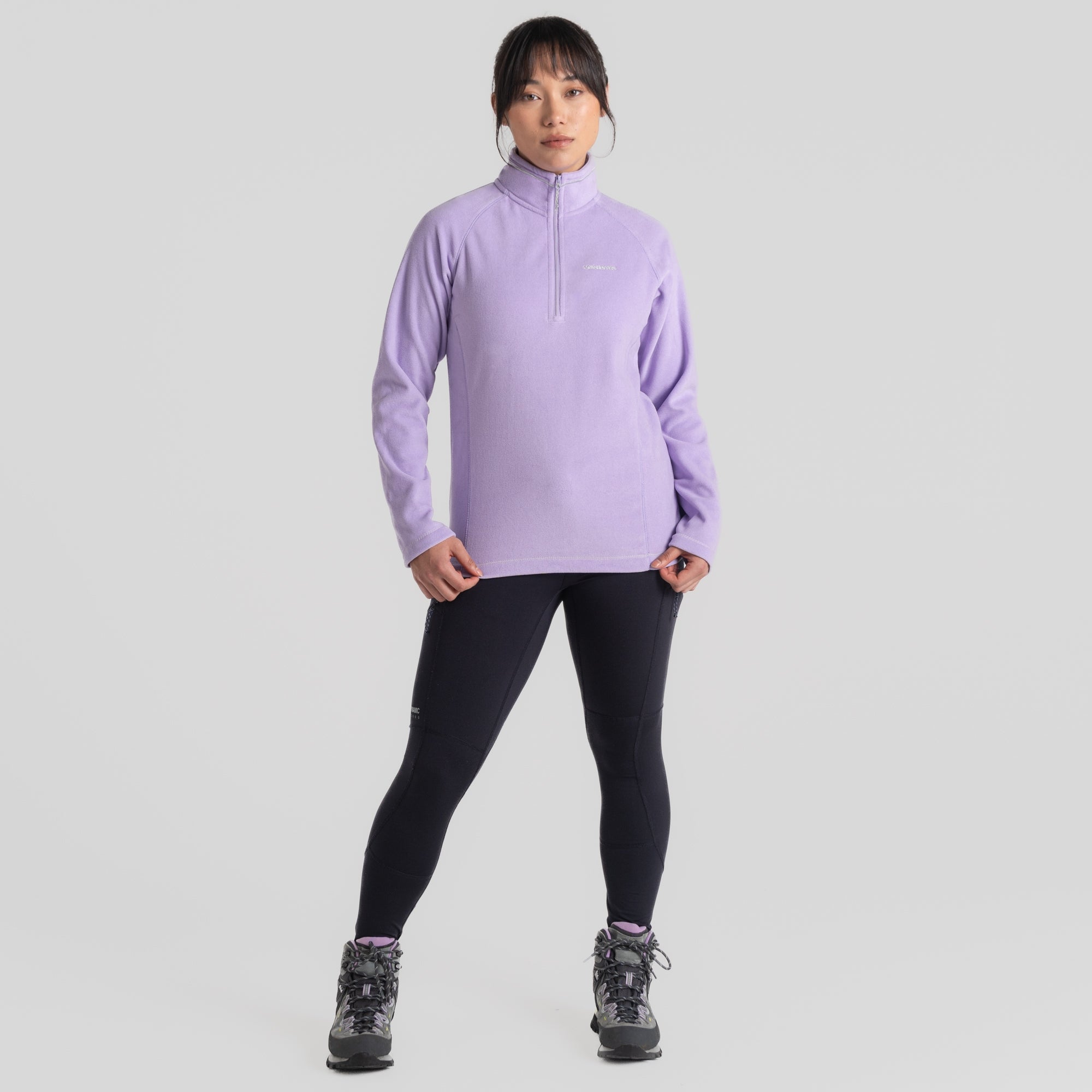 Women's Miska Half Zip Fleece - Verbena